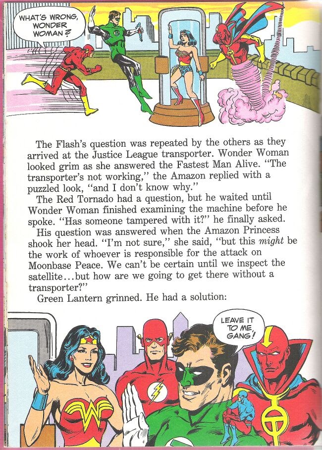 Read online Justice League of America in The Lunar Invaders comic -  Issue # Full - 18