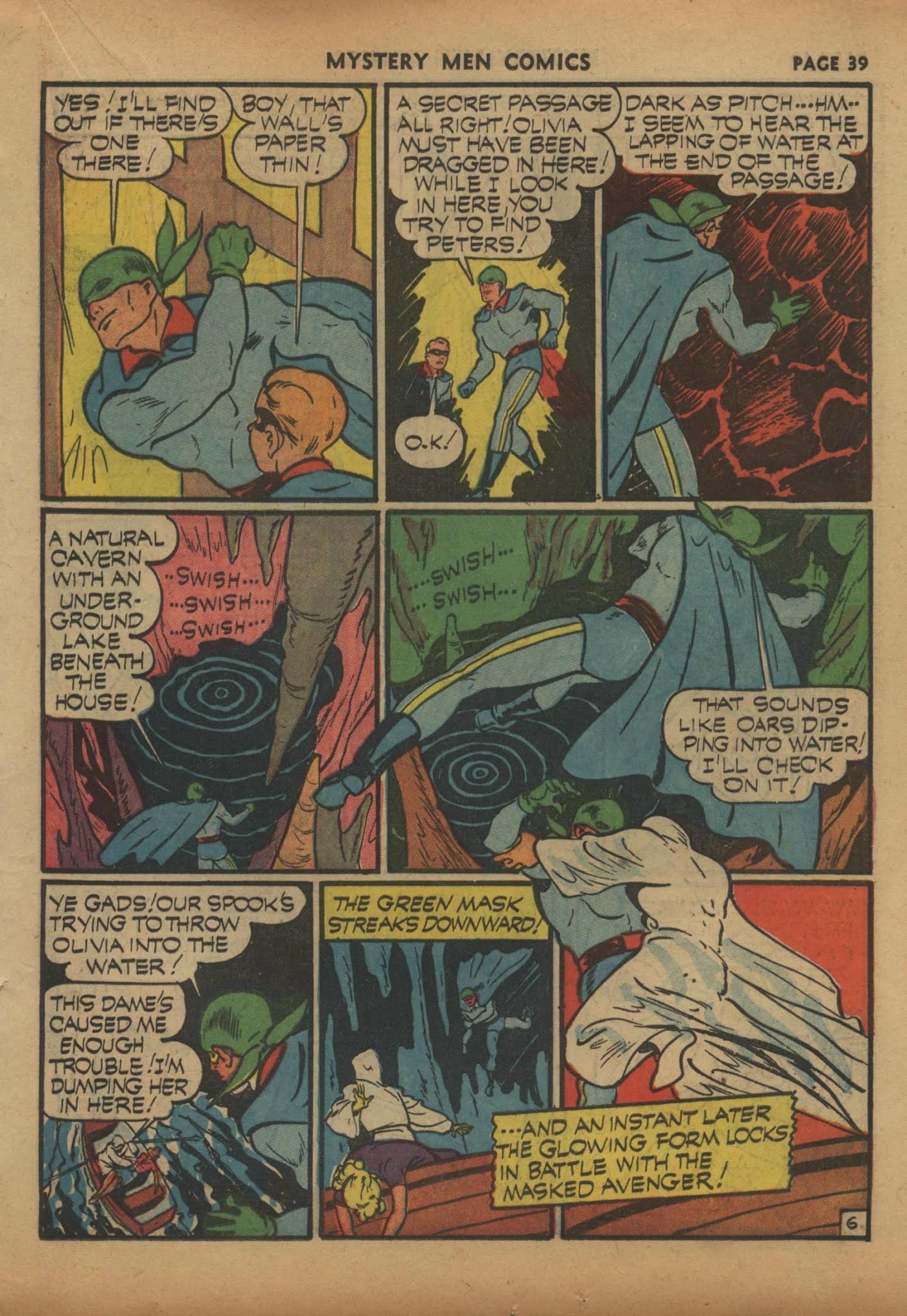 Read online Mystery Men Comics comic -  Issue #27 - 41