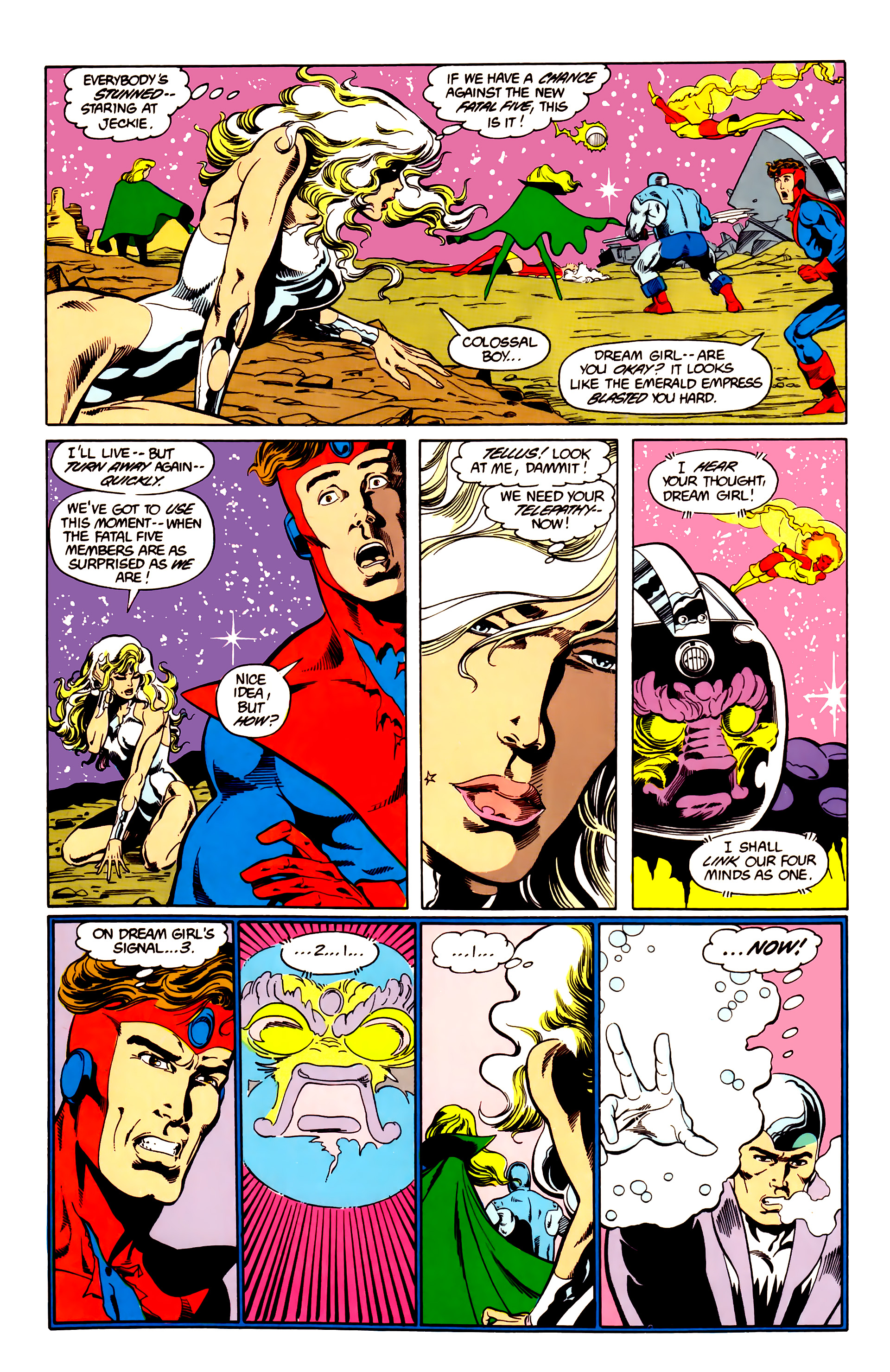 Read online Legion of Super-Heroes (1984) comic -  Issue #26 - 4