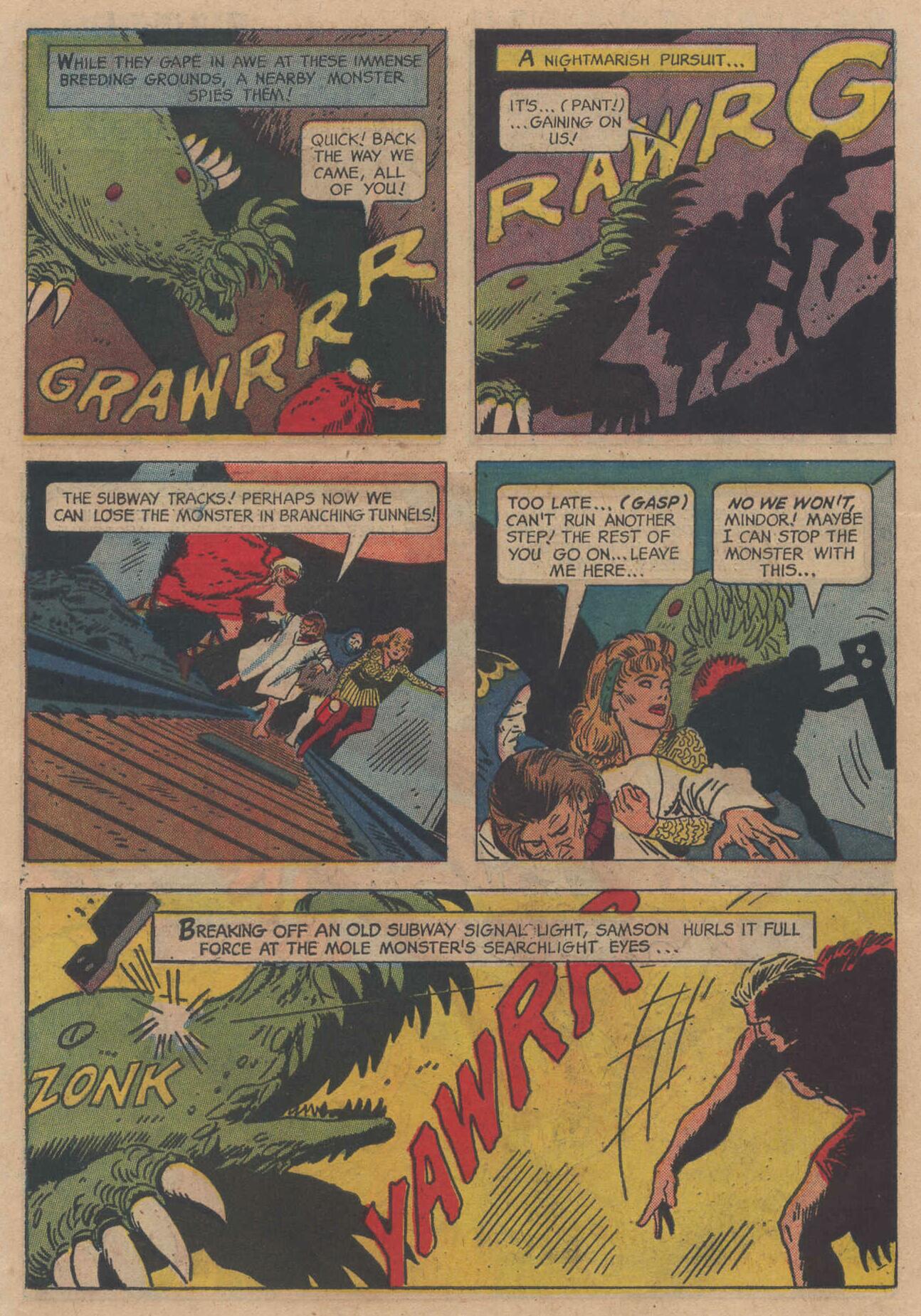 Read online Mighty Samson (1964) comic -  Issue #7 - 30