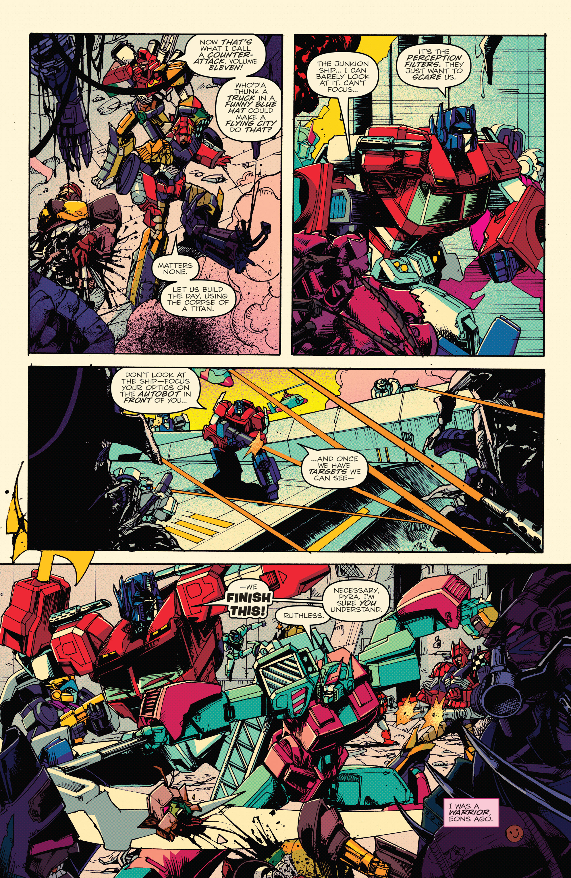 Read online Optimus Prime comic -  Issue #5 - 13