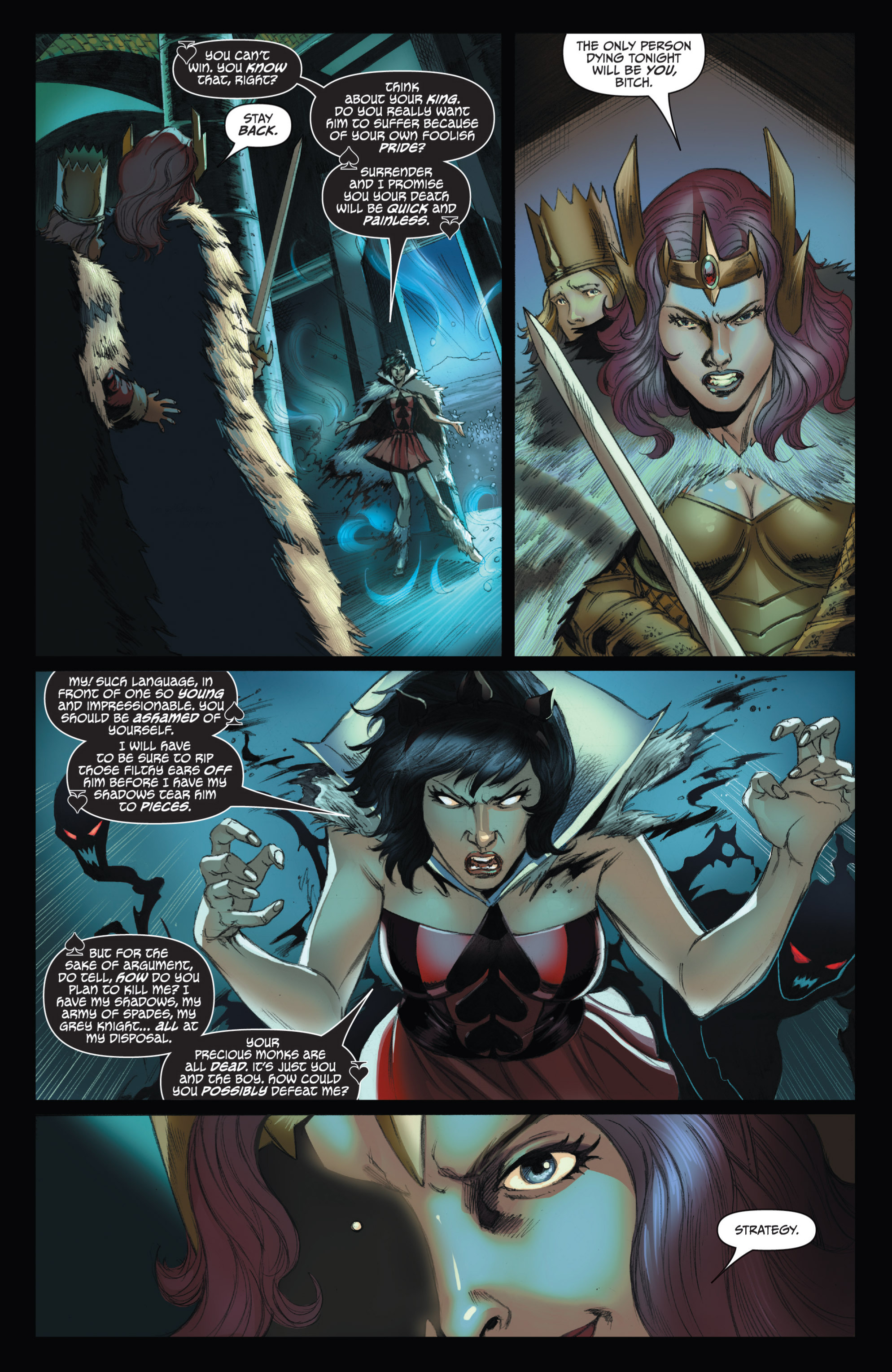 Read online Grimm Fairy Tales presents Wonderland comic -  Issue #8 - 12