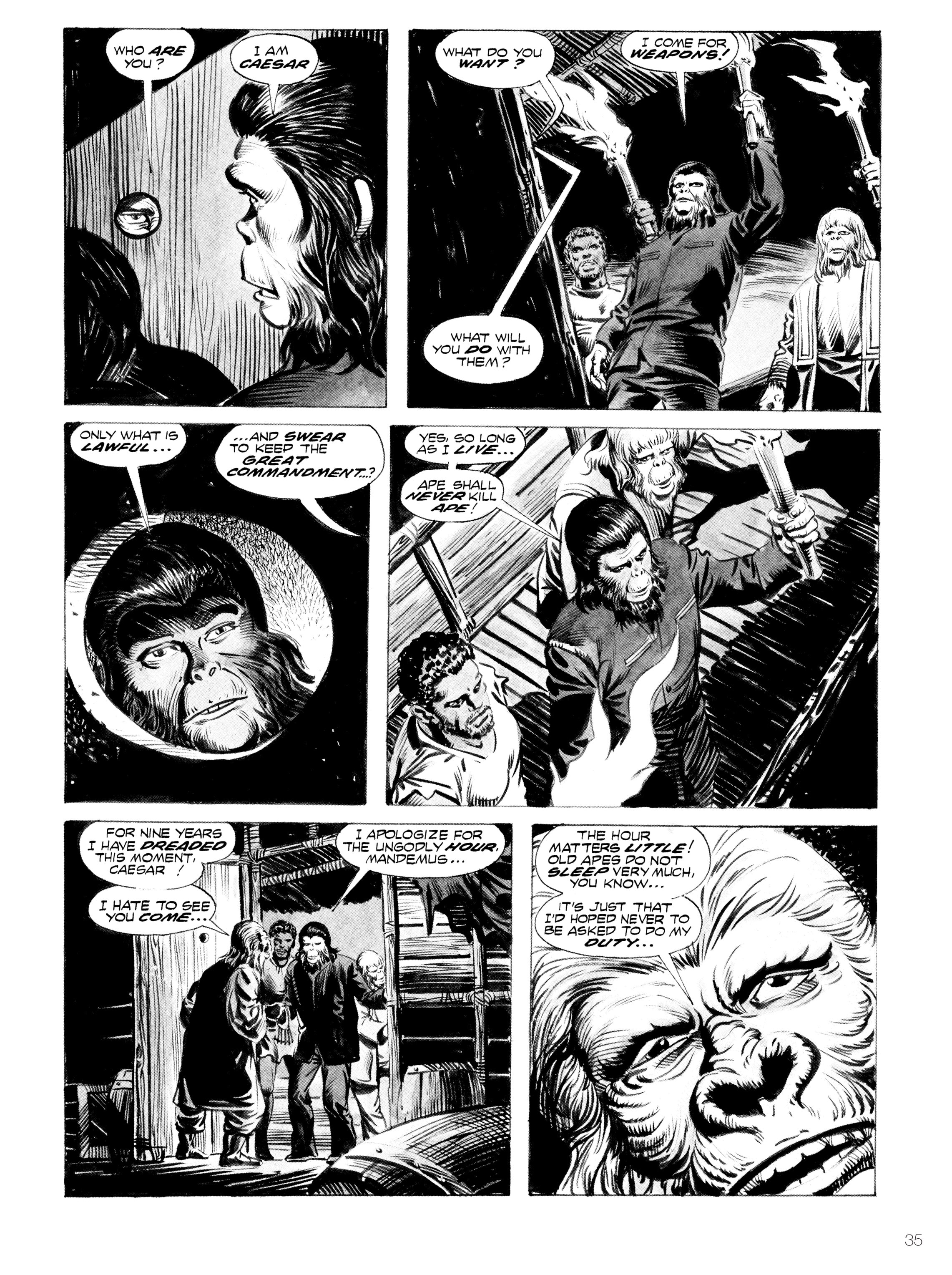 Read online Planet of the Apes: Archive comic -  Issue # TPB 4 (Part 1) - 32