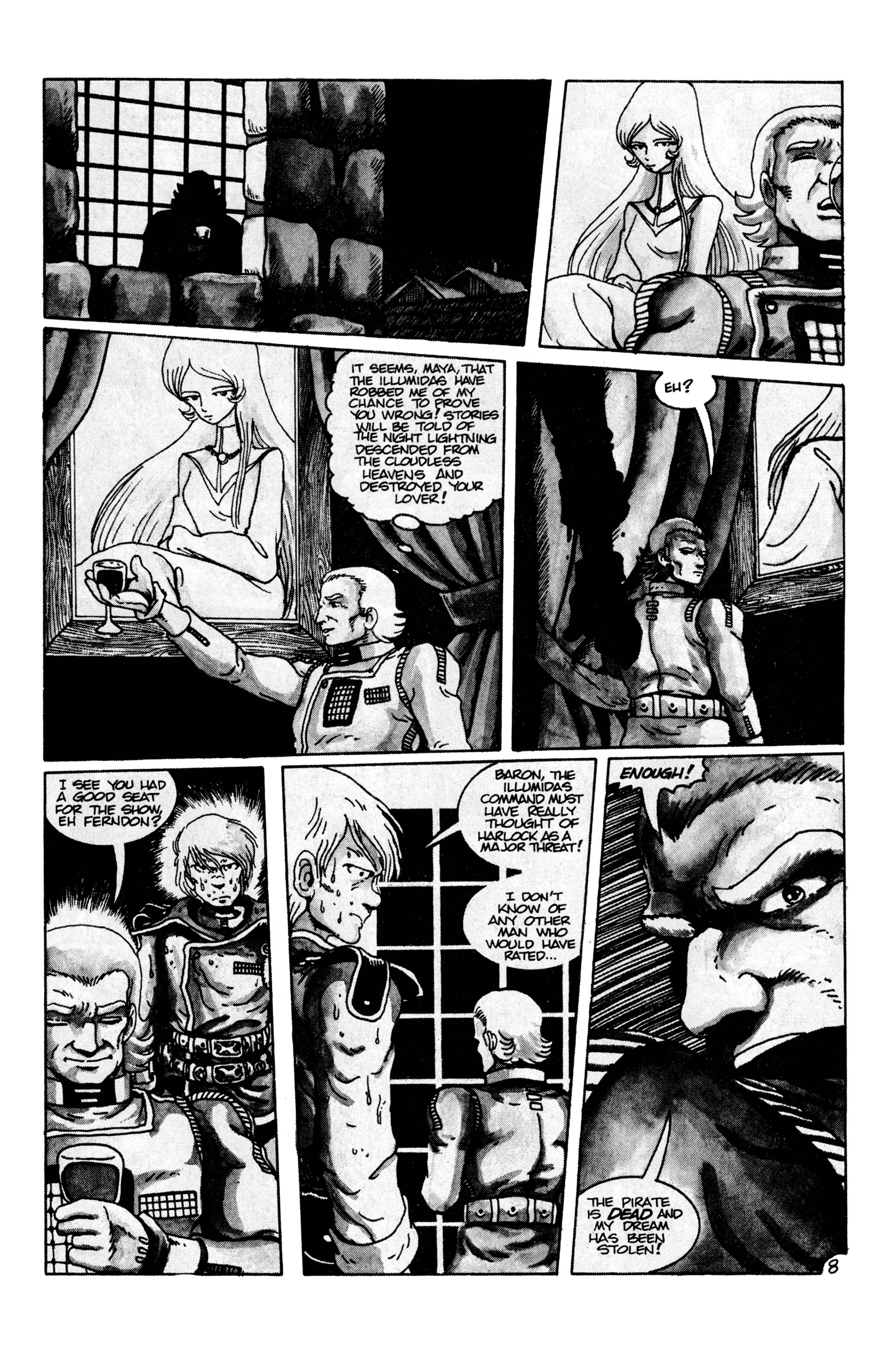 Read online Captain Harlock comic -  Issue #3 - 10