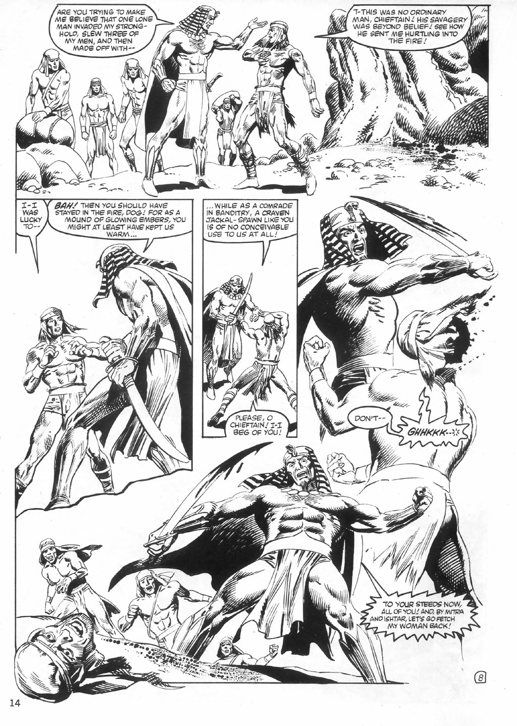 Read online The Savage Sword Of Conan comic -  Issue #97 - 14