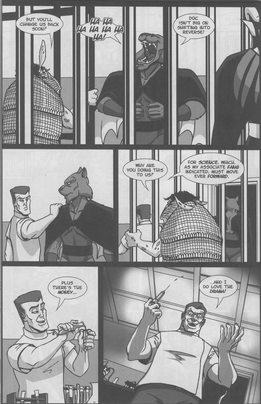 Read online Gargoyles: Bad Guys comic -  Issue #4 - 12
