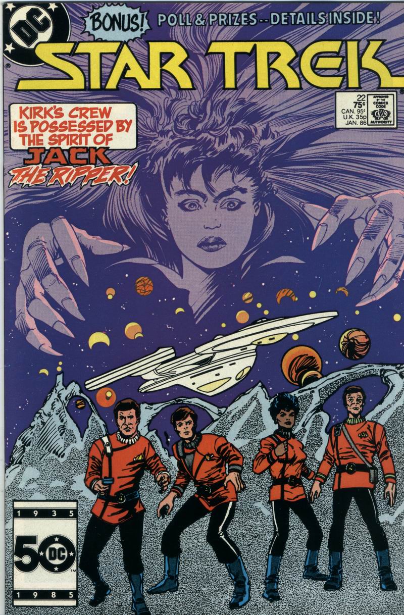 Read online Star Trek (1984) comic -  Issue #22 - 1