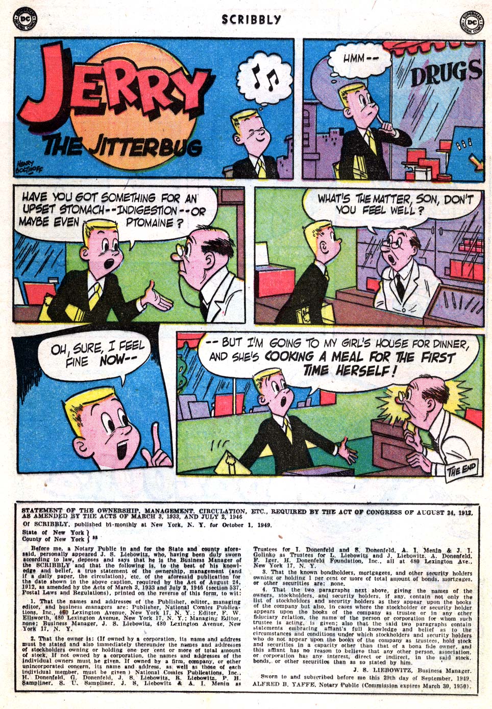 Read online Scribbly comic -  Issue #10 - 22