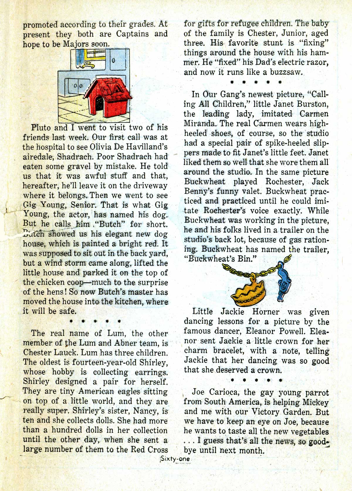 Read online Walt Disney's Comics and Stories comic -  Issue #32 - 63