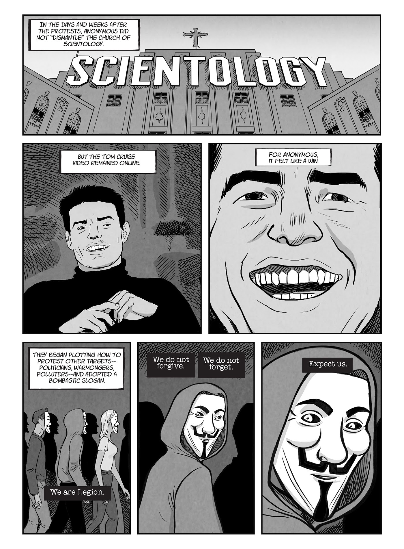 Read online A for Anonymous: How a Mysterious Hacker Collective Transformed the World comic -  Issue # TPB - 44