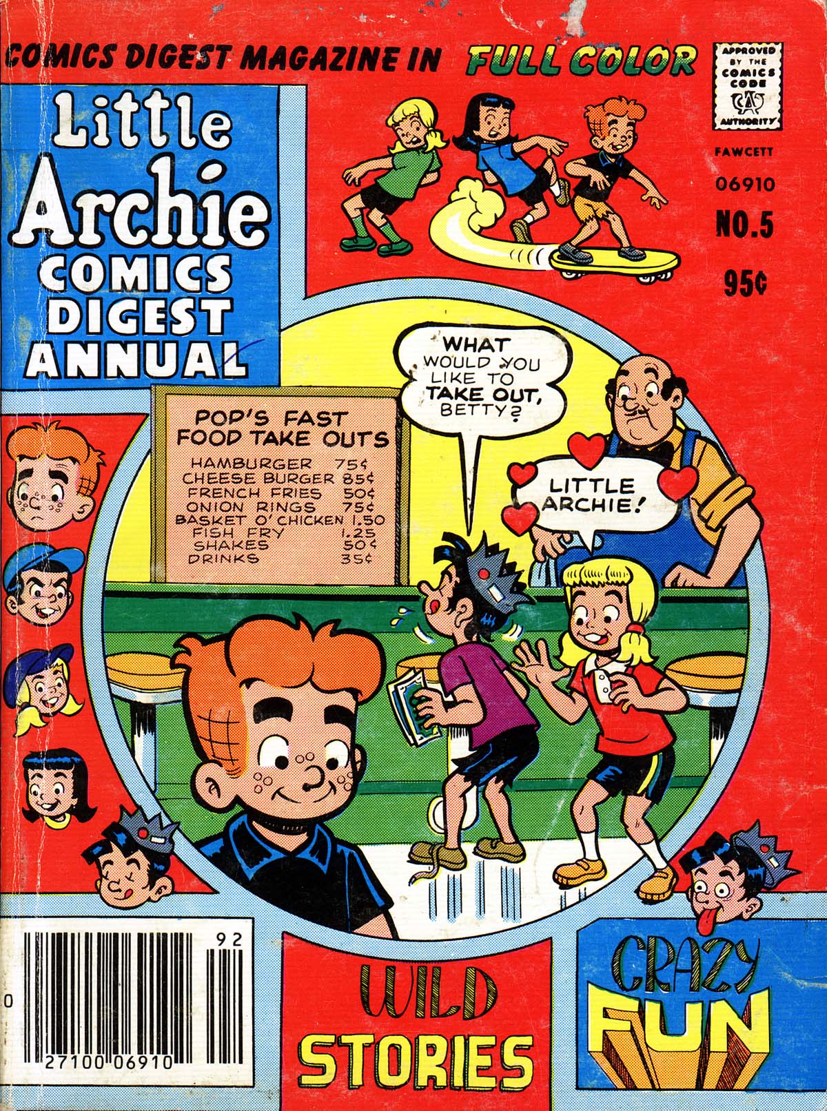 Read online Little Archie Comics Digest Magazine comic -  Issue #5 - 1