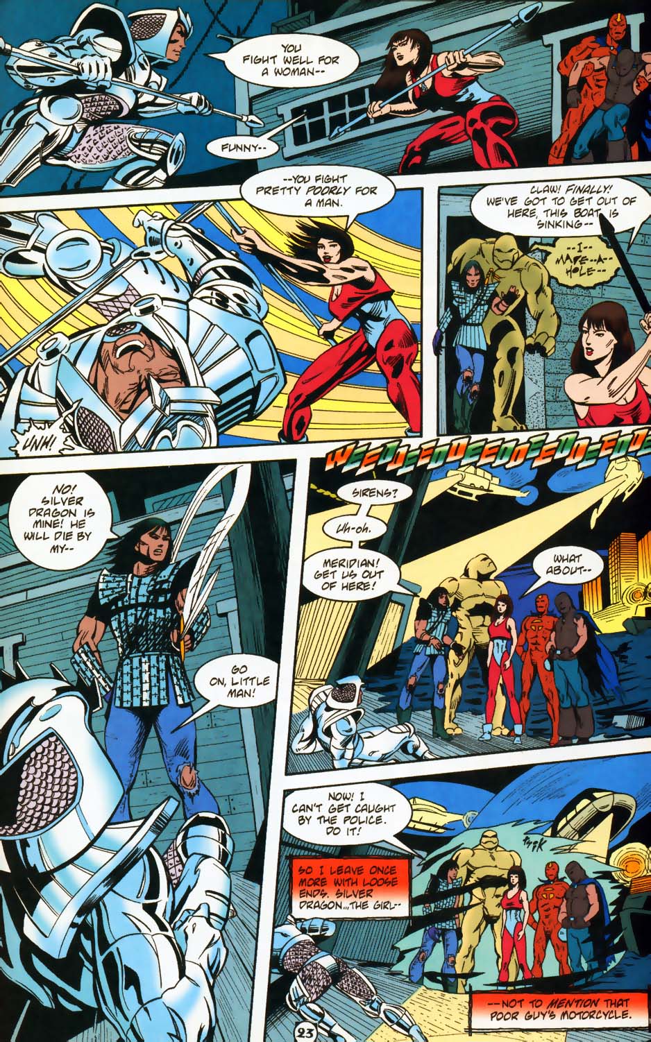 Read online Primal Force comic -  Issue #4 - 22