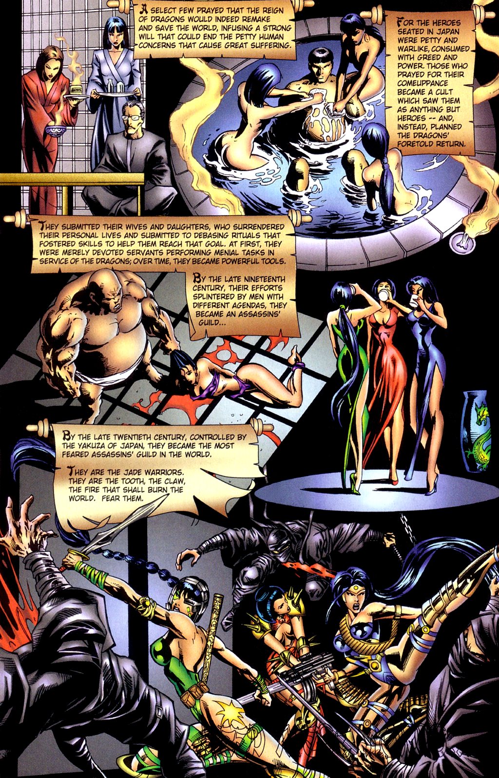 Read online Jade Warriors comic -  Issue #1 - 4