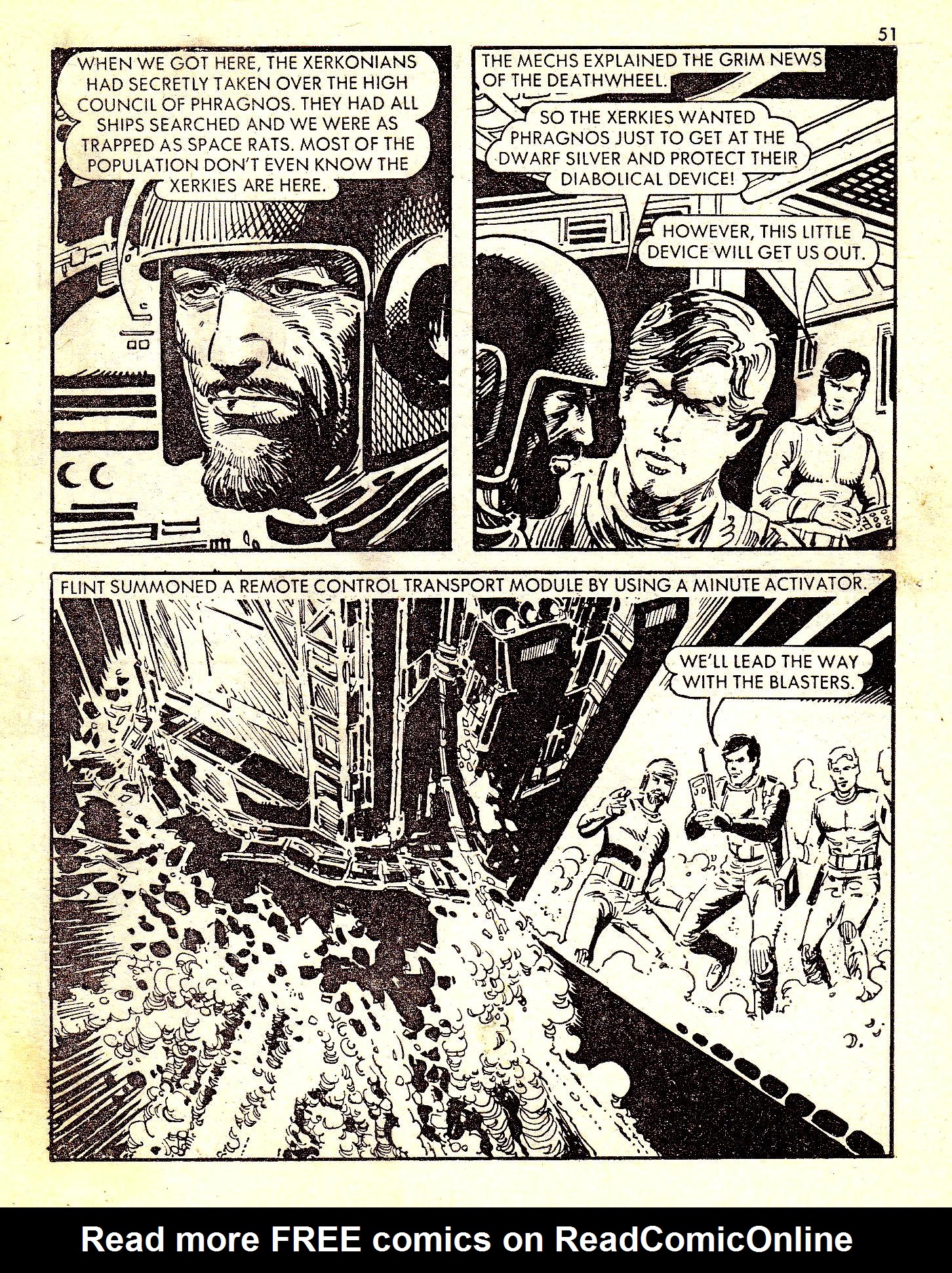 Read online Starblazer comic -  Issue #140 - 51
