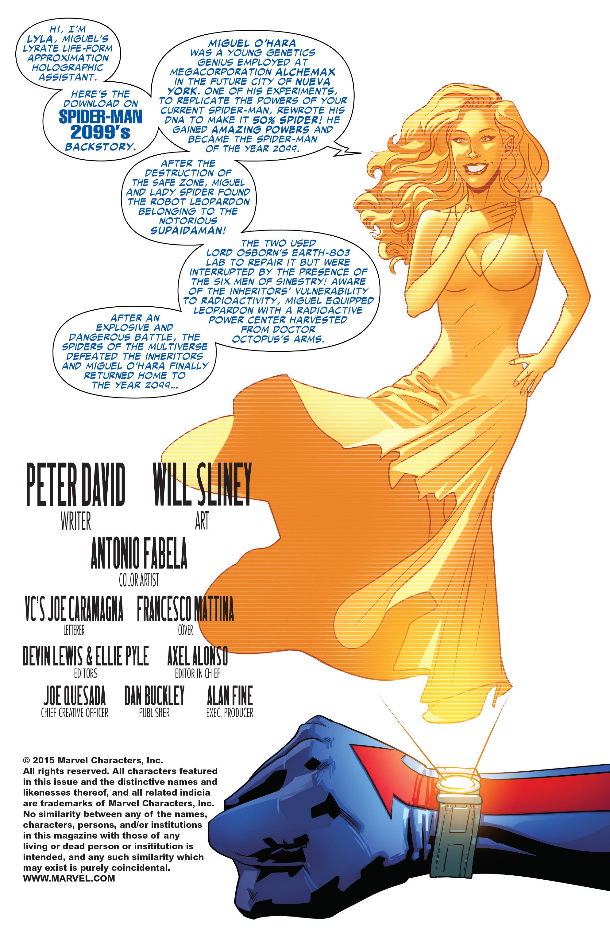 Read online Spider-Man 2099 (2014) comic -  Issue #9 - 4