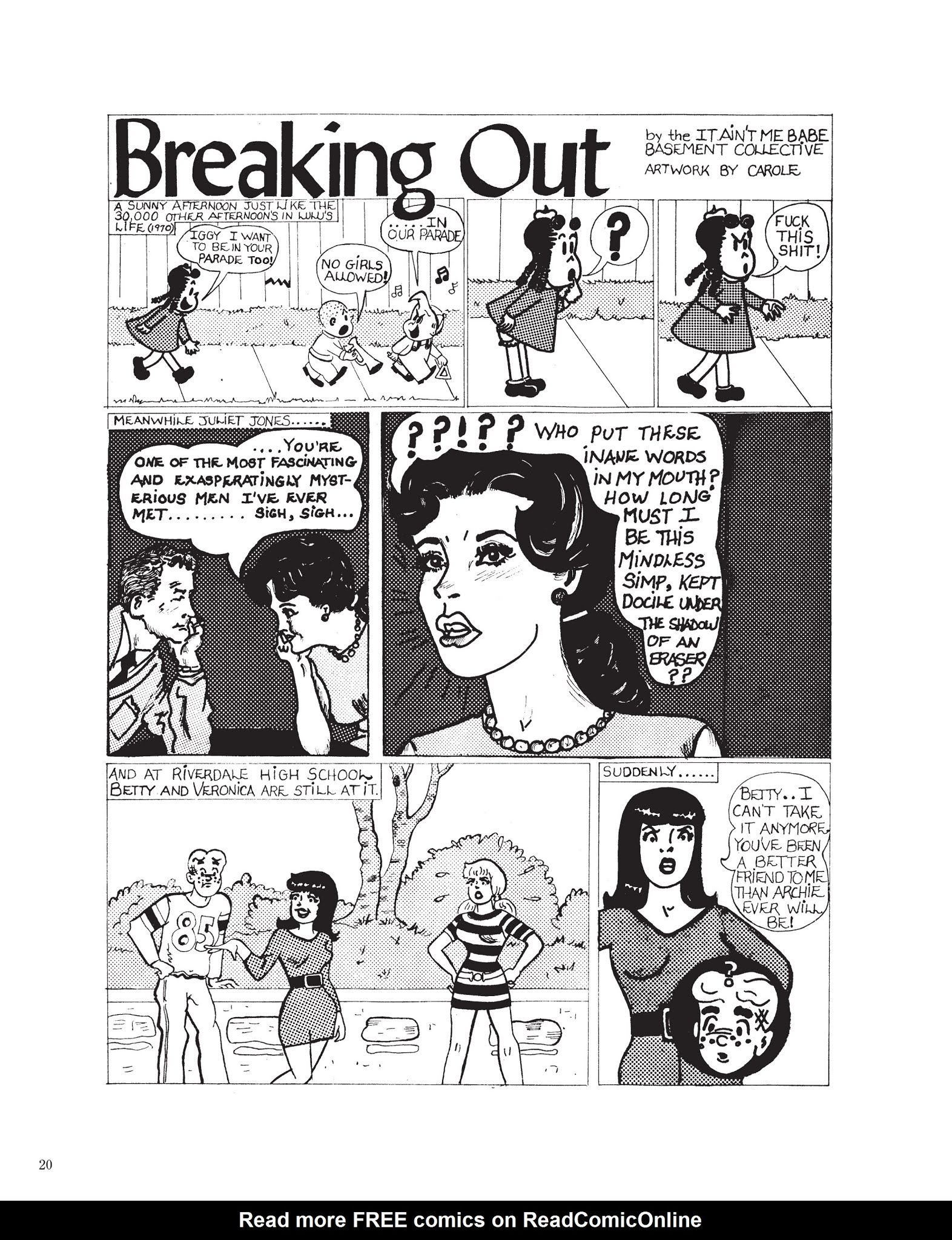 Read online The Complete Wimmen's Comix comic -  Issue # TPB 1 - 36