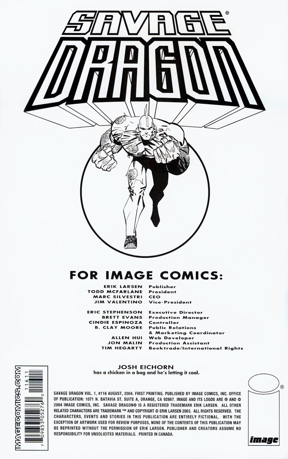 The Savage Dragon (1993) issue 116 - Page 2