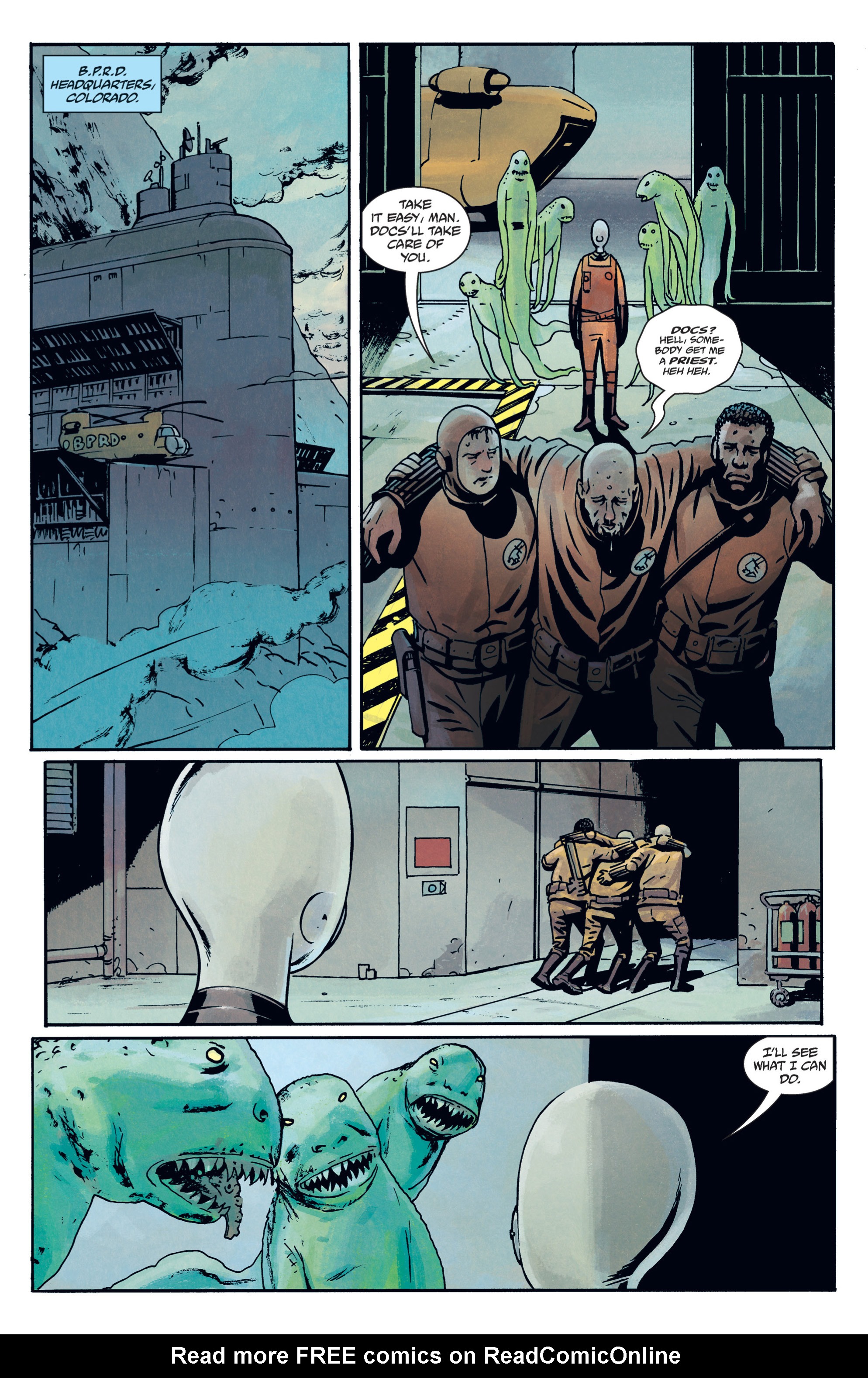 Read online B.P.R.D.: Hollow Earth and Other Stories comic -  Issue # TPB 12 - 94