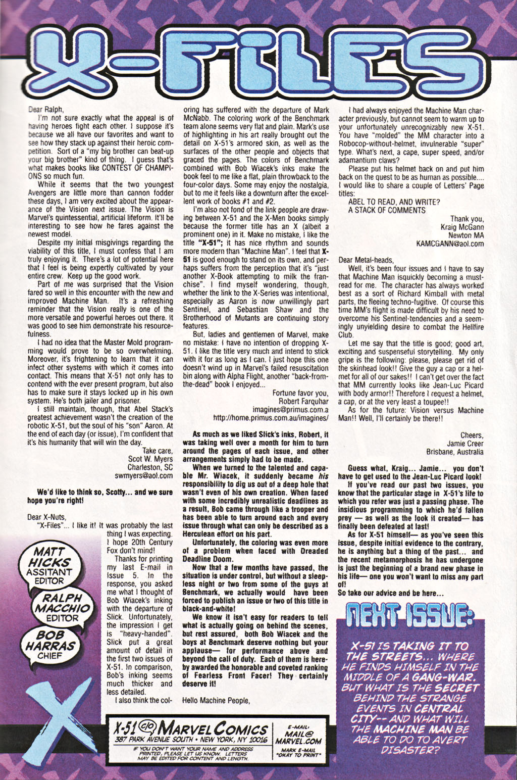 Read online X-51 comic -  Issue #9 - 16