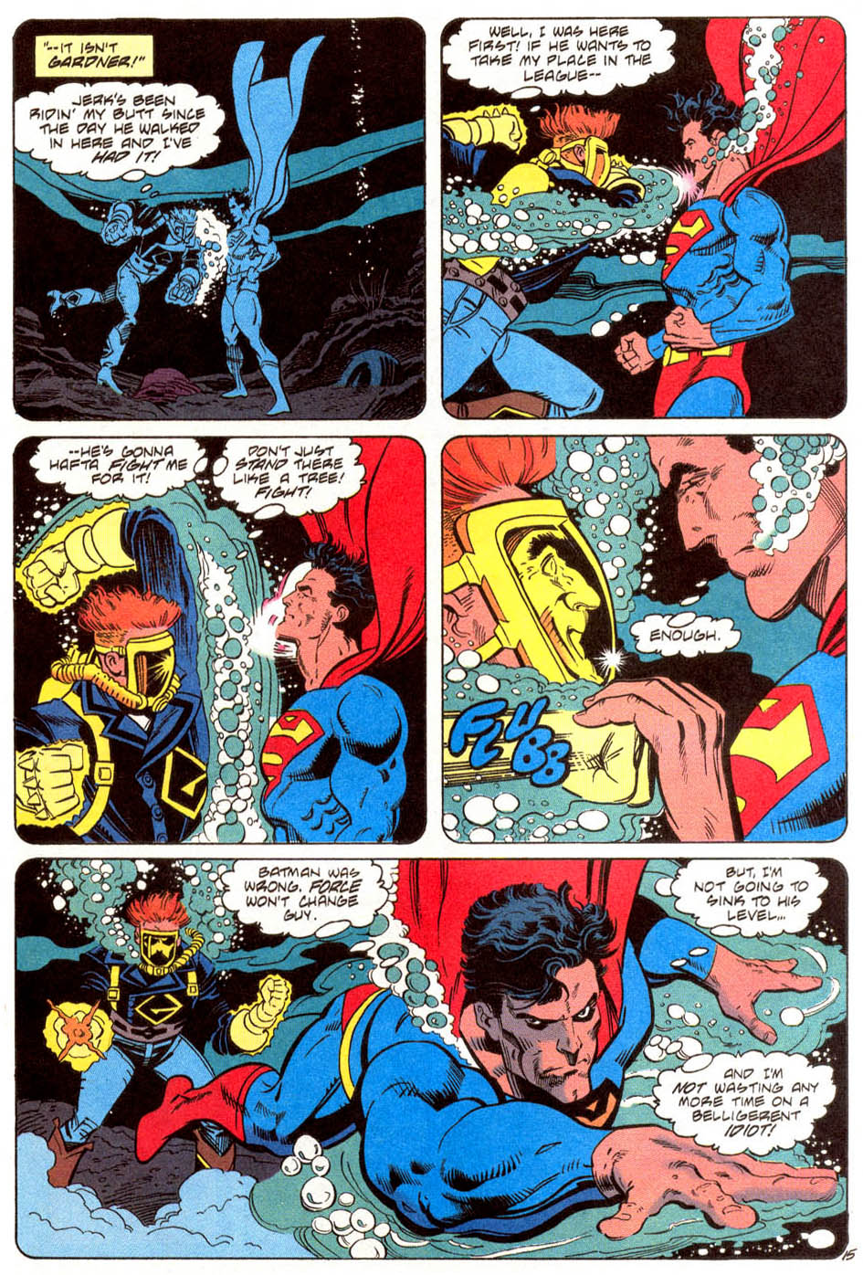 Read online Justice League America comic -  Issue #66 - 16