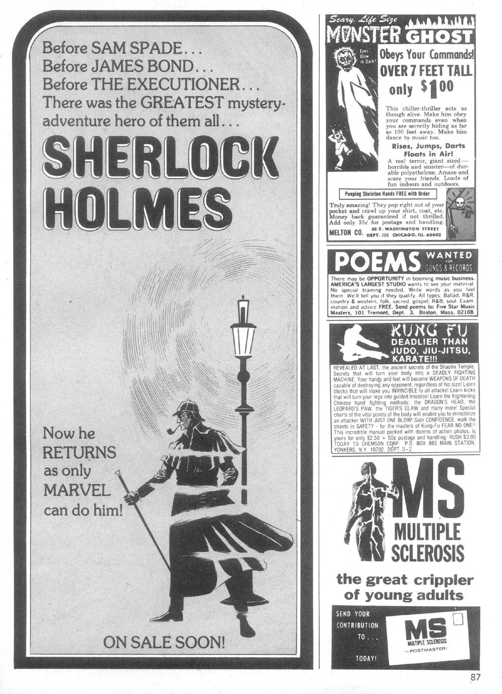 Read online Monsters Unleashed (1973) comic -  Issue # _Annual 1 - 88