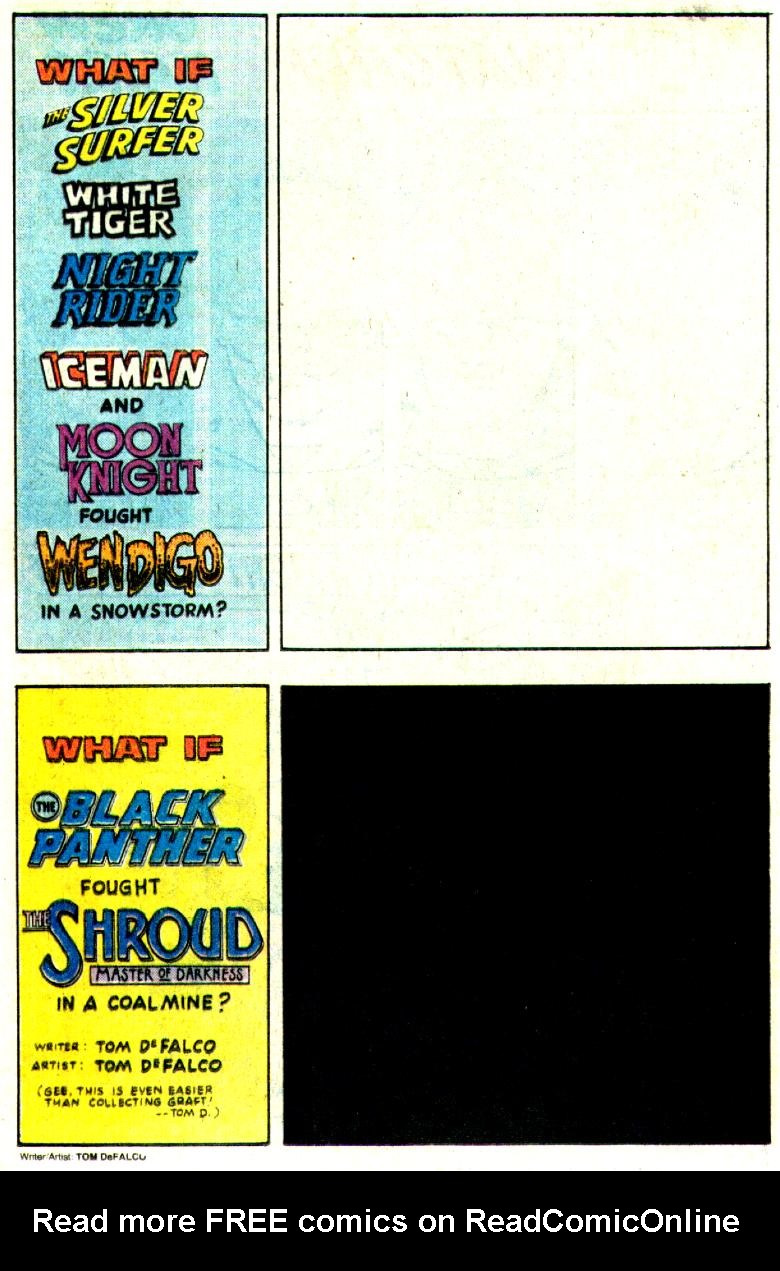 Read online What If? (1977) comic -  Issue #34 - The Watcher were a stand up comedian - 25