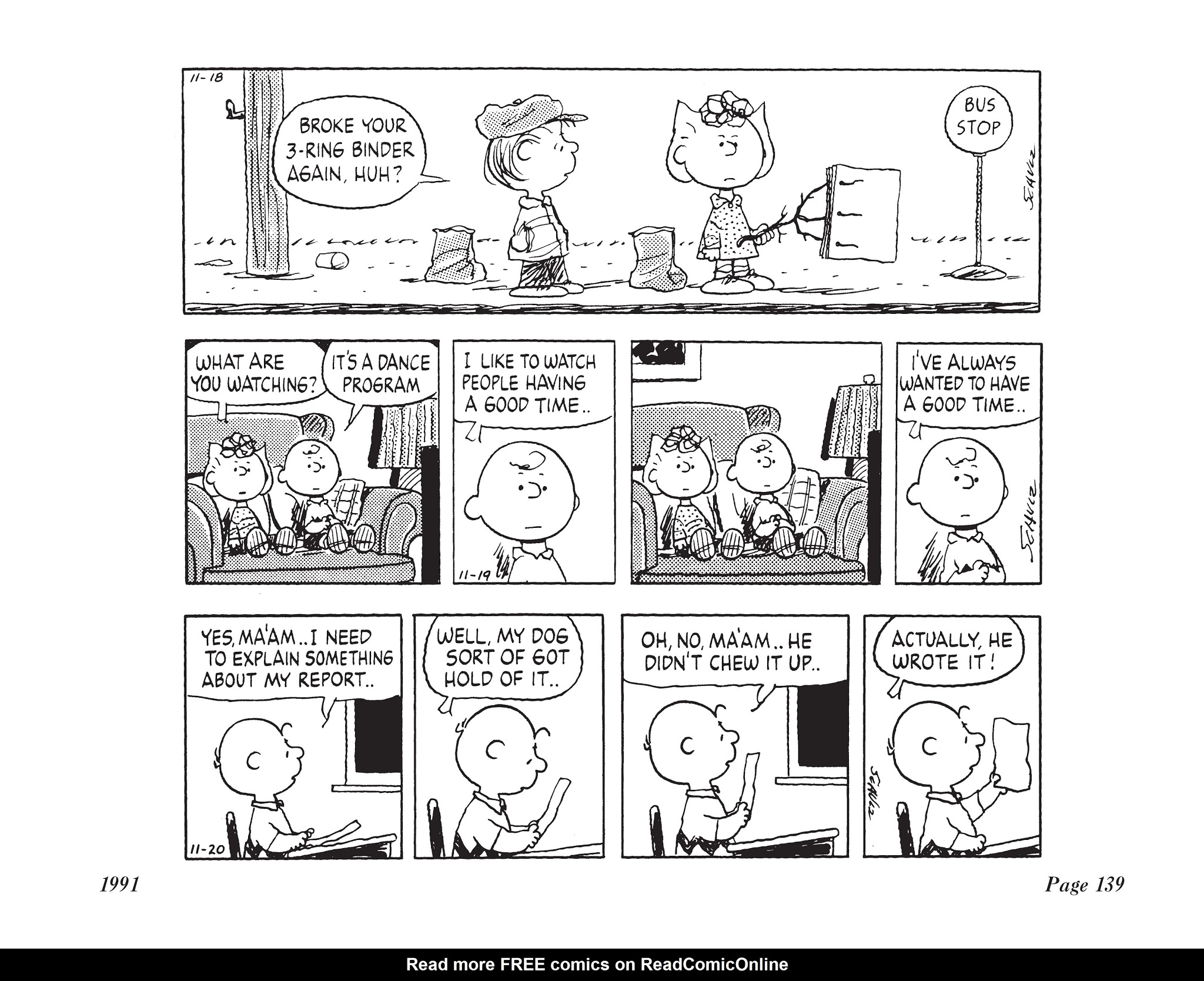 Read online The Complete Peanuts comic -  Issue # TPB 21 - 153