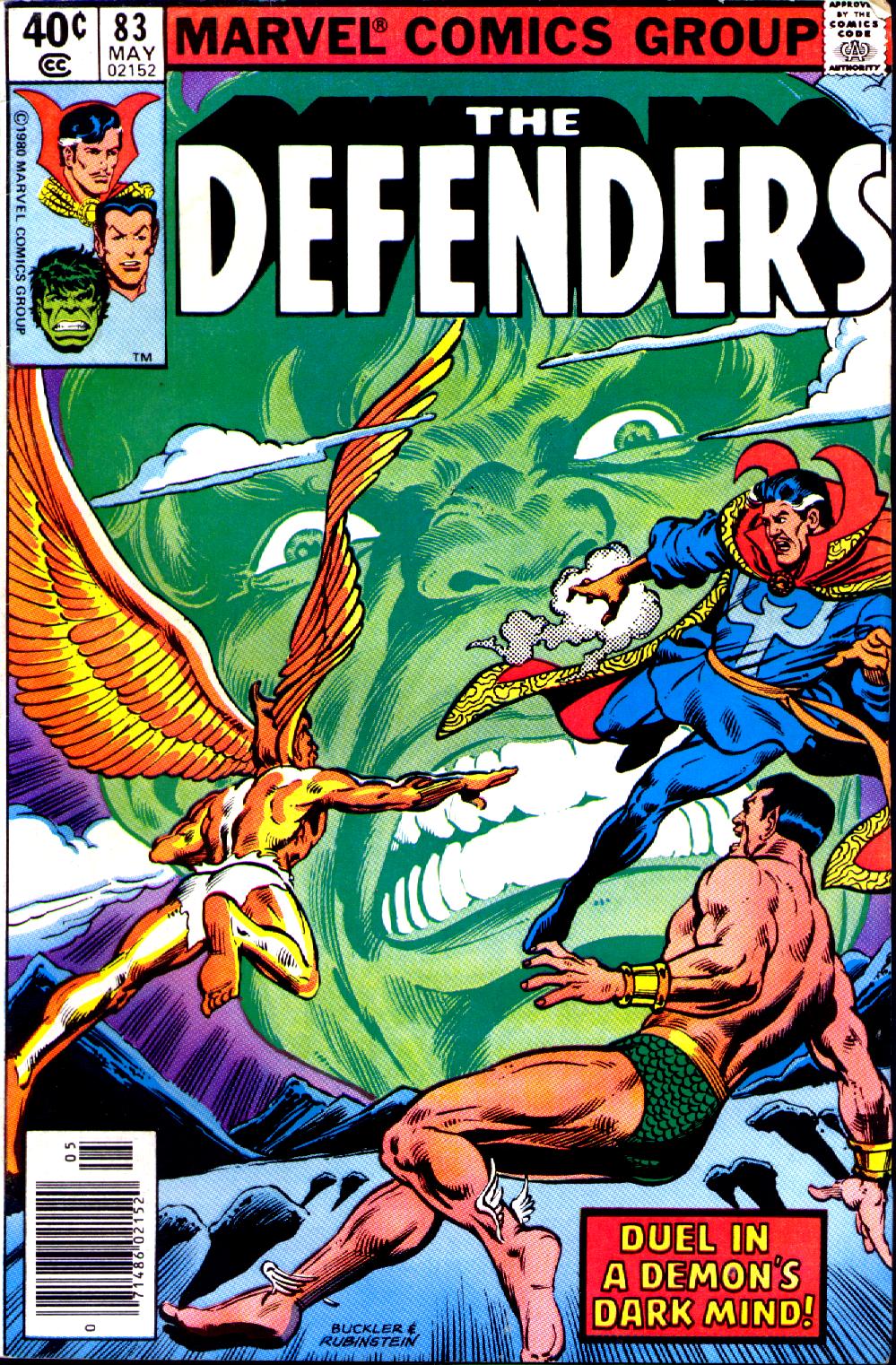 The Defenders (1972) Issue #83 #84 - English 1