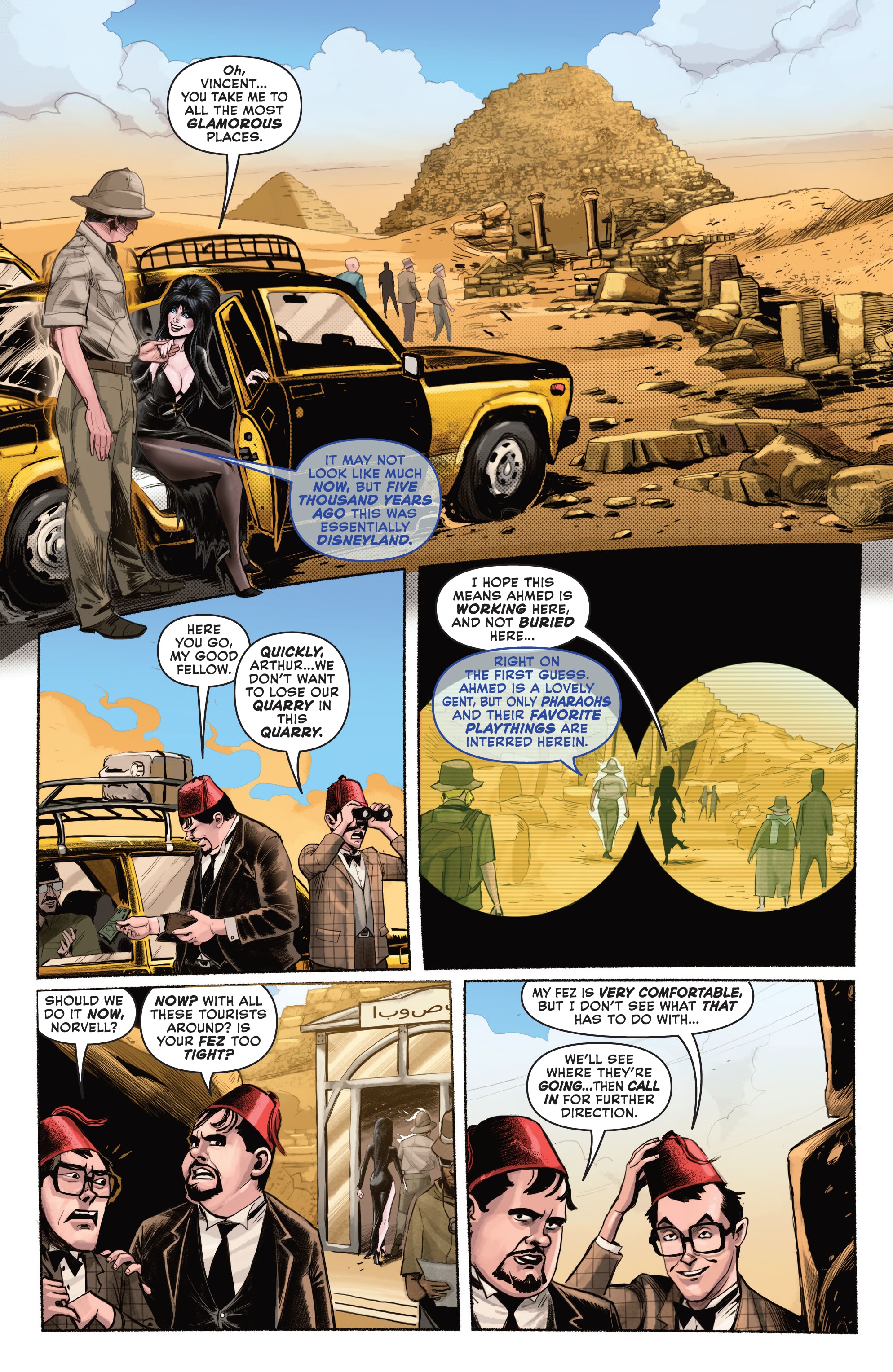 Read online Elvira Meets Vincent Price comic -  Issue #3 - 11