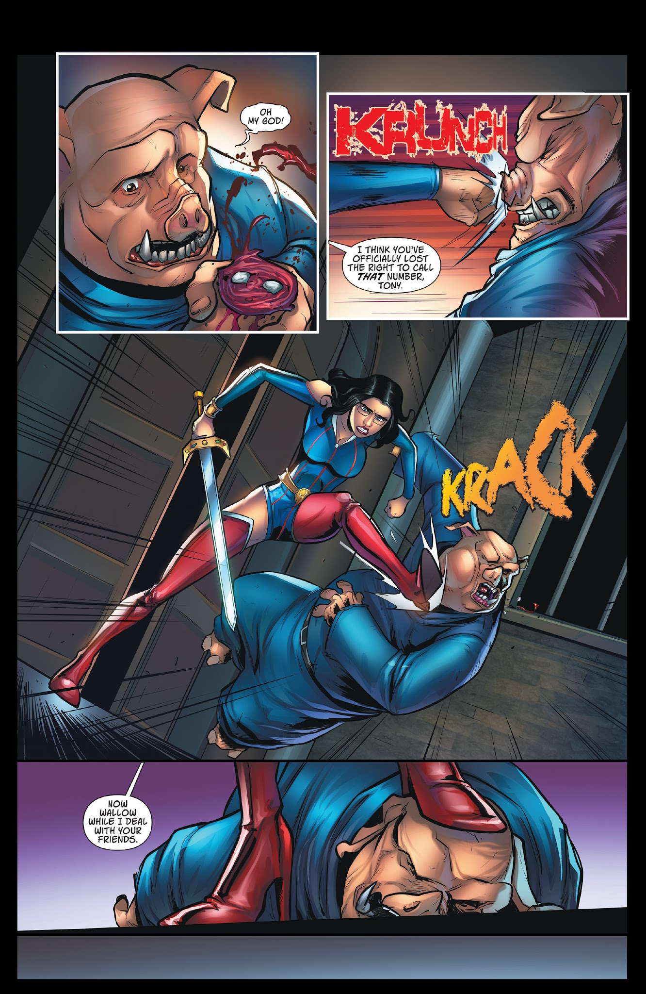 Read online Grimm Fairy Tales: Halloween Special comic -  Issue #7 - 32