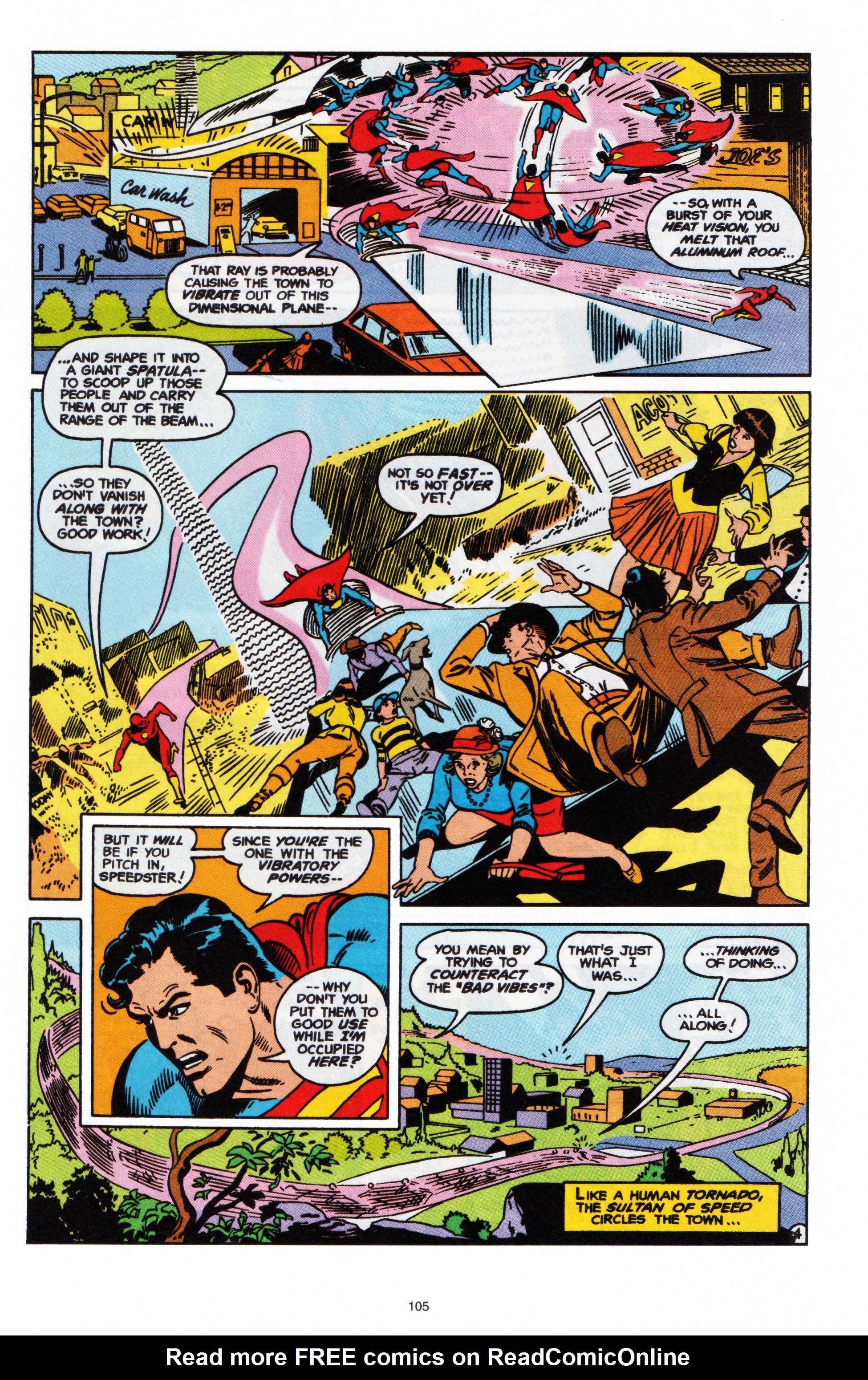 Read online Superman vs. Flash comic -  Issue # TPB - 106