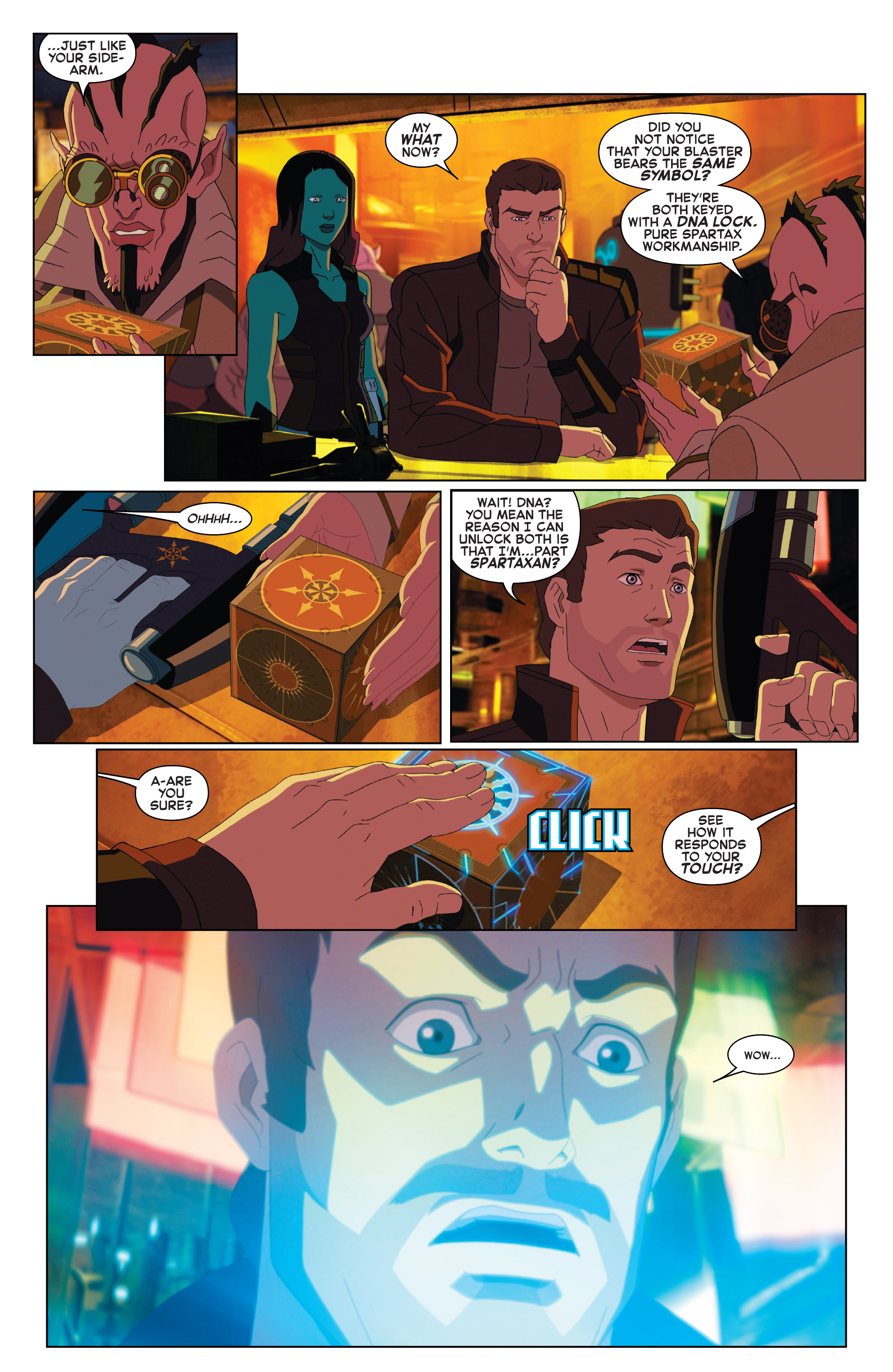 Read online Marvel Universe Guardians of the Galaxy [II] comic -  Issue #1 - 18