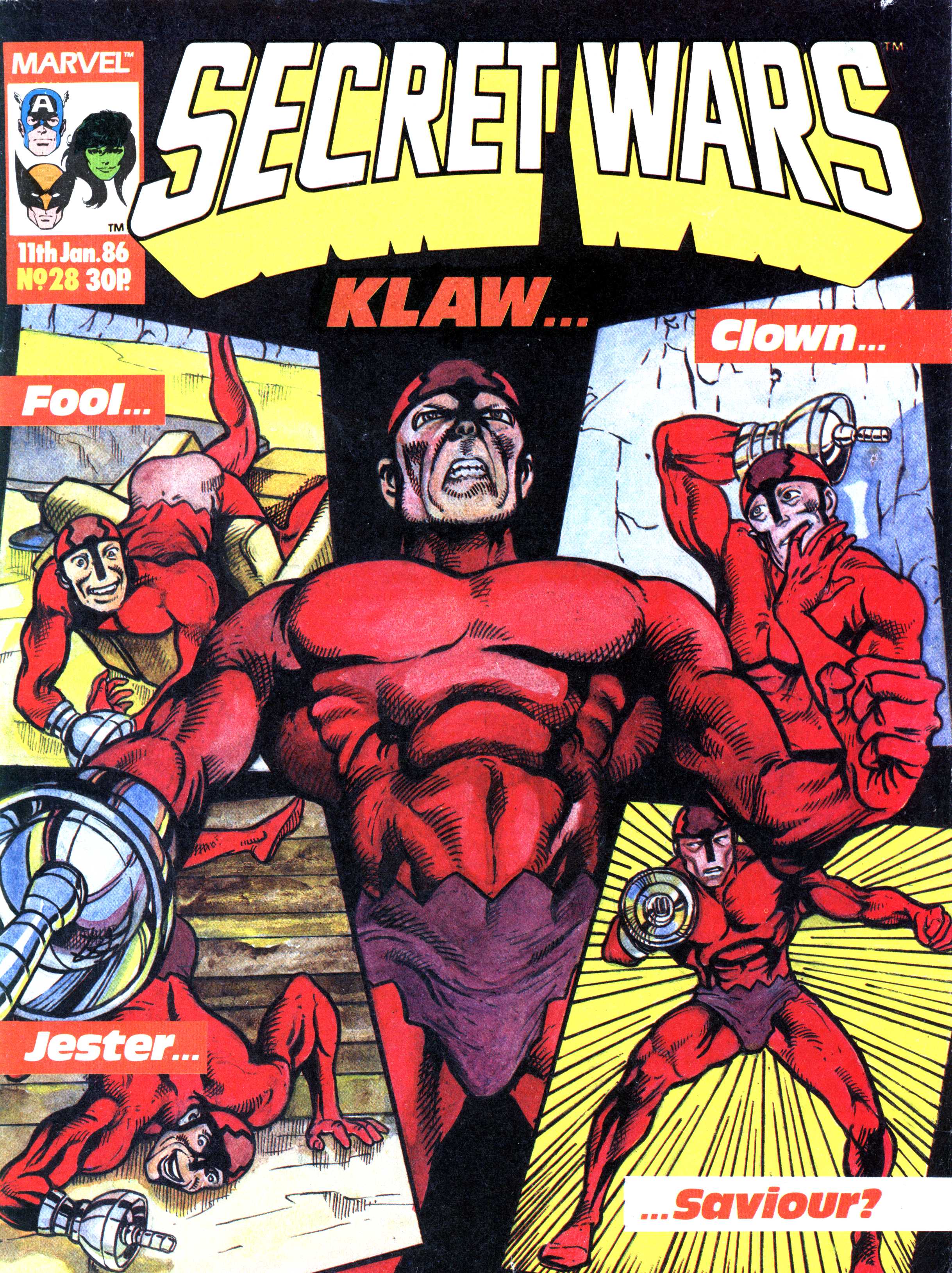 Read online Secret Wars (1985) comic -  Issue #28 - 1