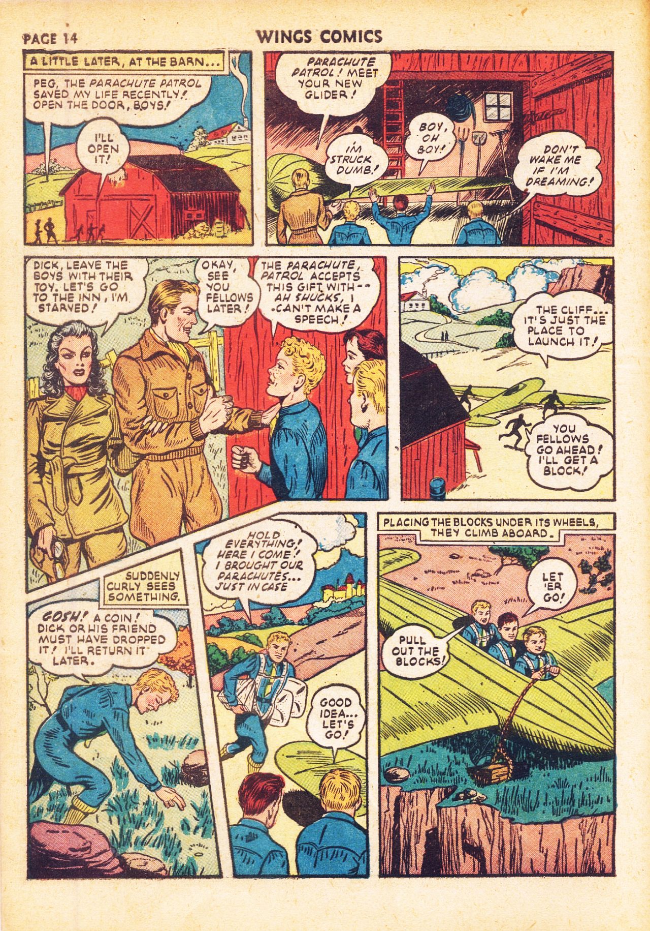 Read online Wings Comics comic -  Issue #20 - 16