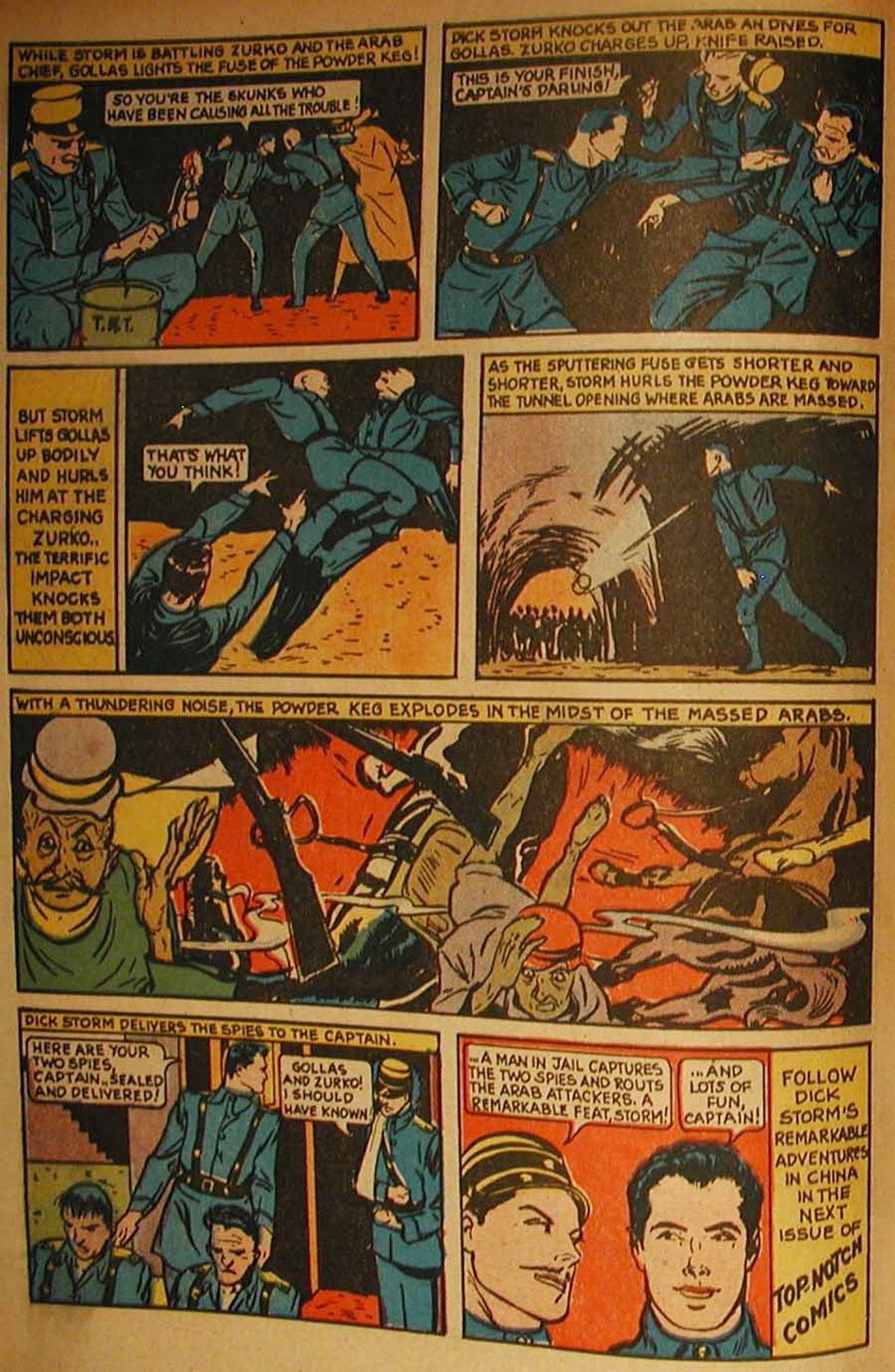 Read online Top-Notch Comics comic -  Issue #2 - 18