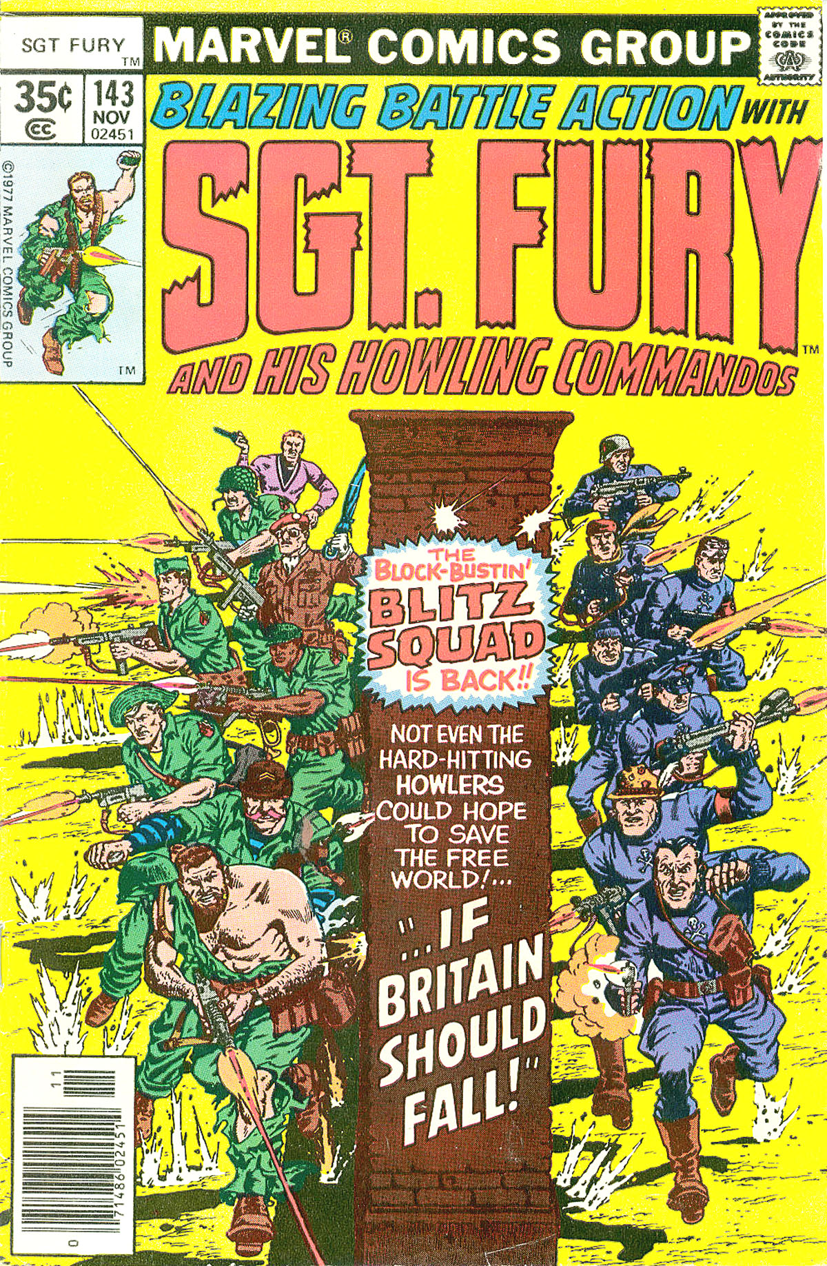 Read online Sgt. Fury comic -  Issue #143 - 1