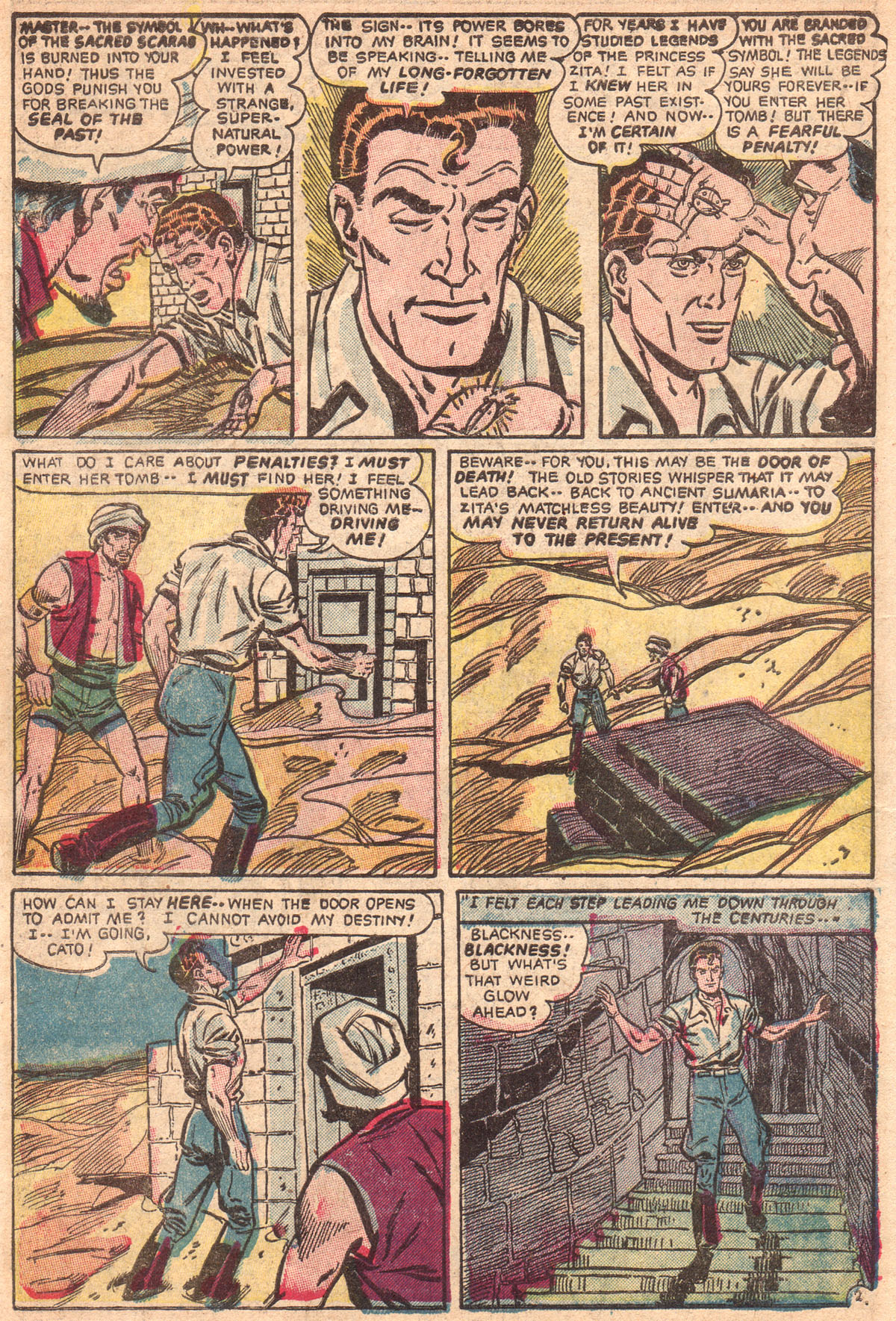Read online Adventures Into The Unknown comic -  Issue #32 - 32