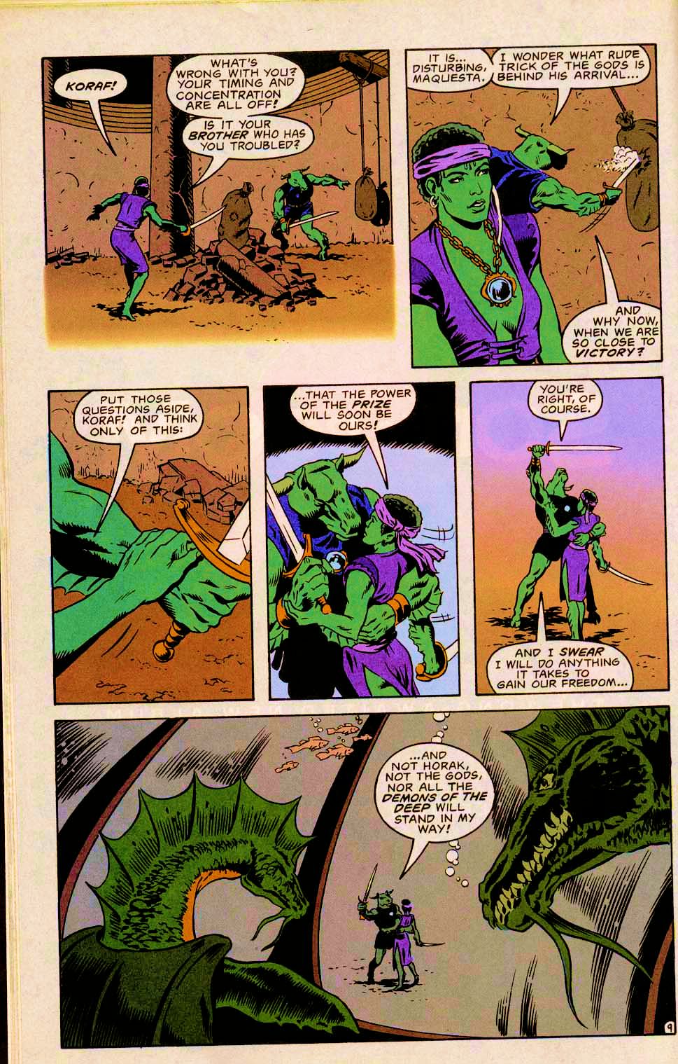 Read online Dragonlance comic -  Issue #11 - 10