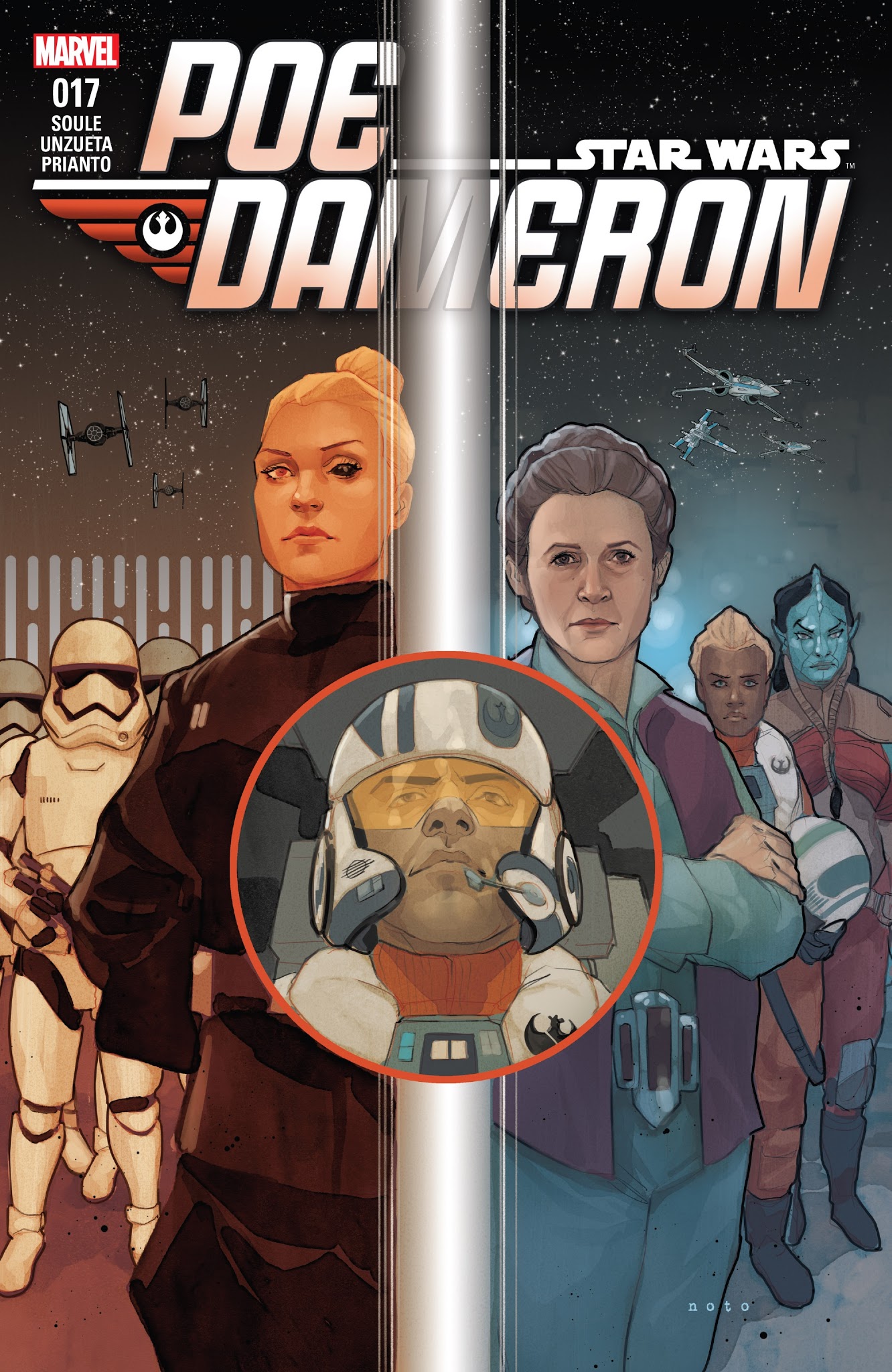 Read online Star Wars: Poe Dameron comic -  Issue #17 - 1