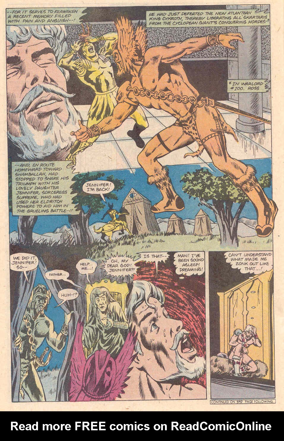 Read online Warlord (1976) comic -  Issue #107 - 16