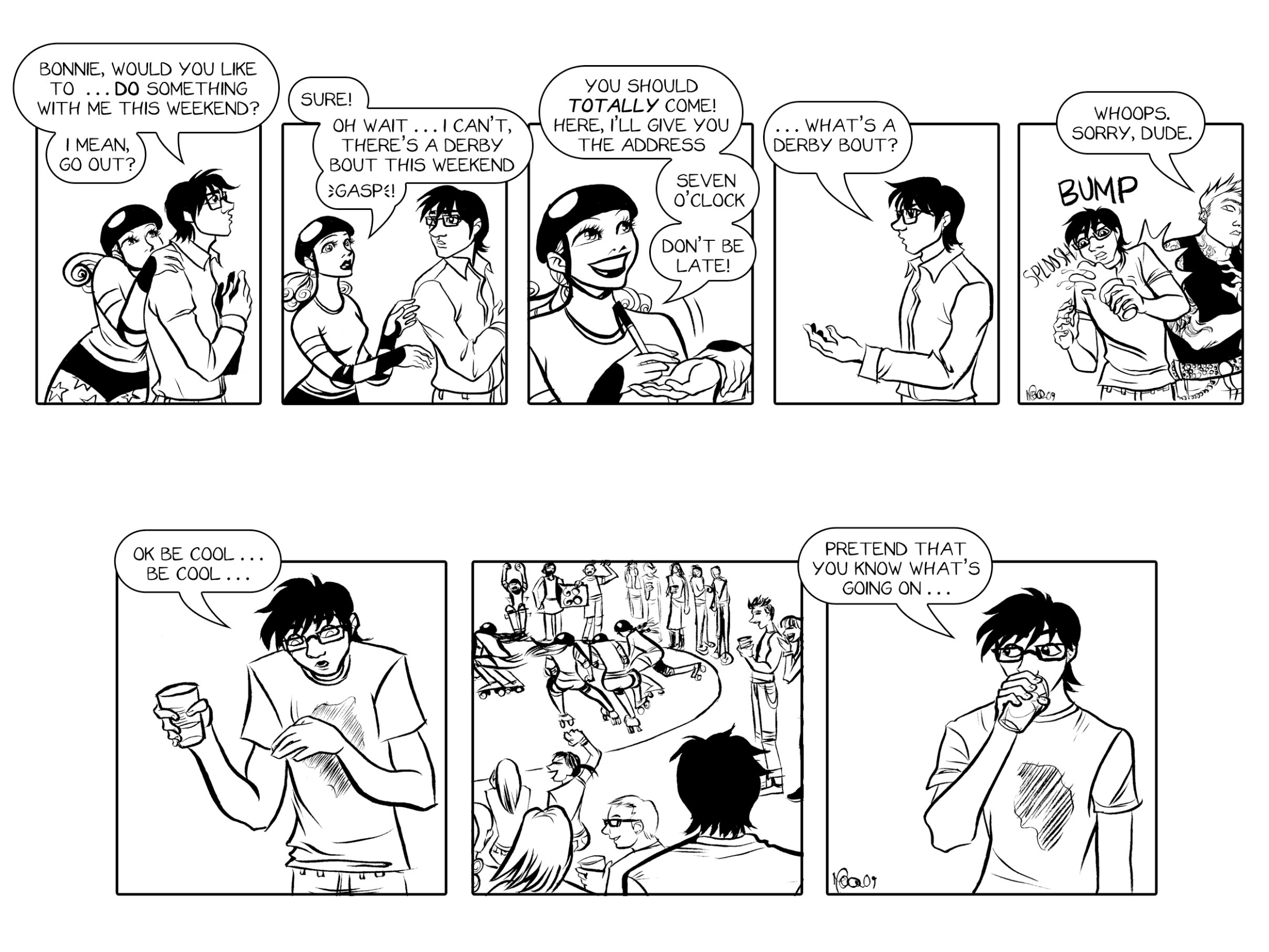 Read online Bonnie N. Collide, Nine to Five comic -  Issue #1 - 18