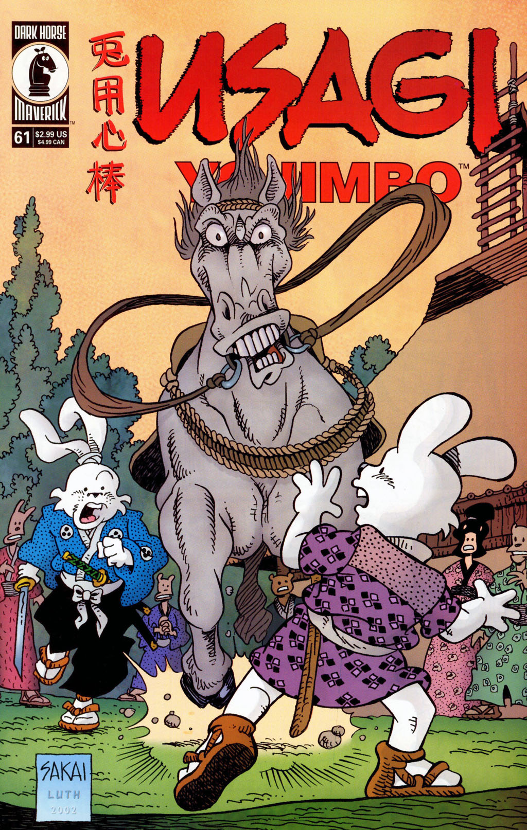 Read online Usagi Yojimbo (1996) comic -  Issue #61 - 1