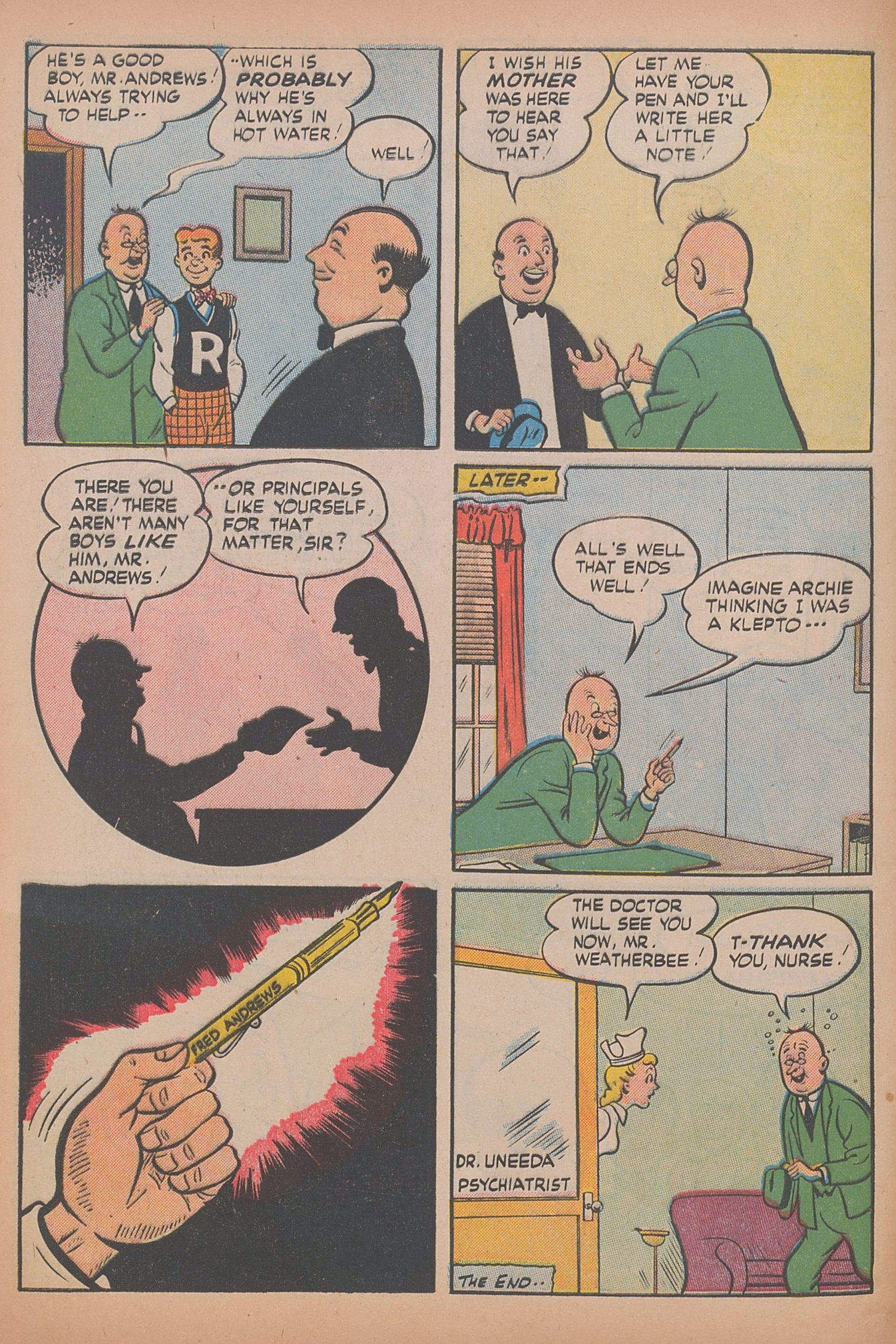 Read online Pep Comics comic -  Issue #76 - 12