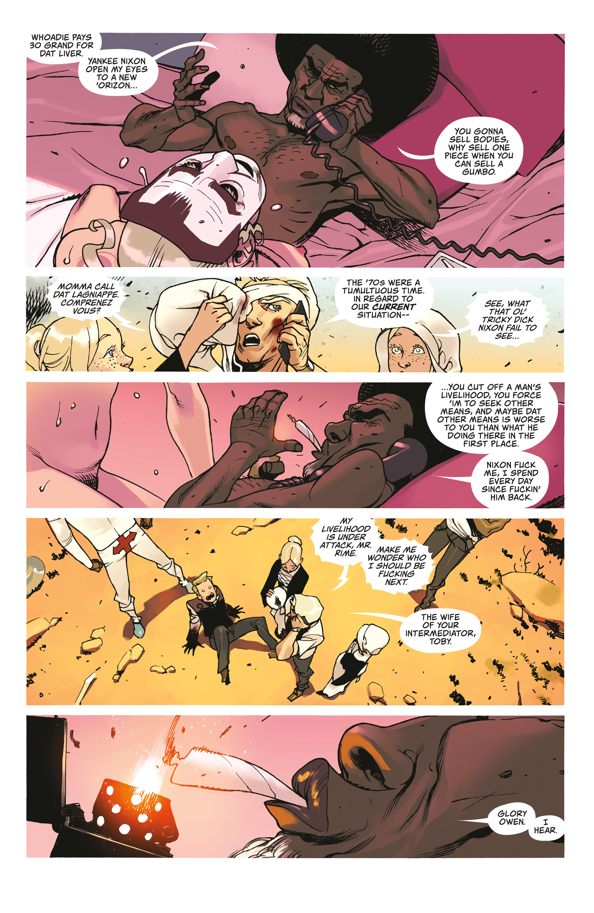 Read online Death Or Glory comic -  Issue #6 - 9