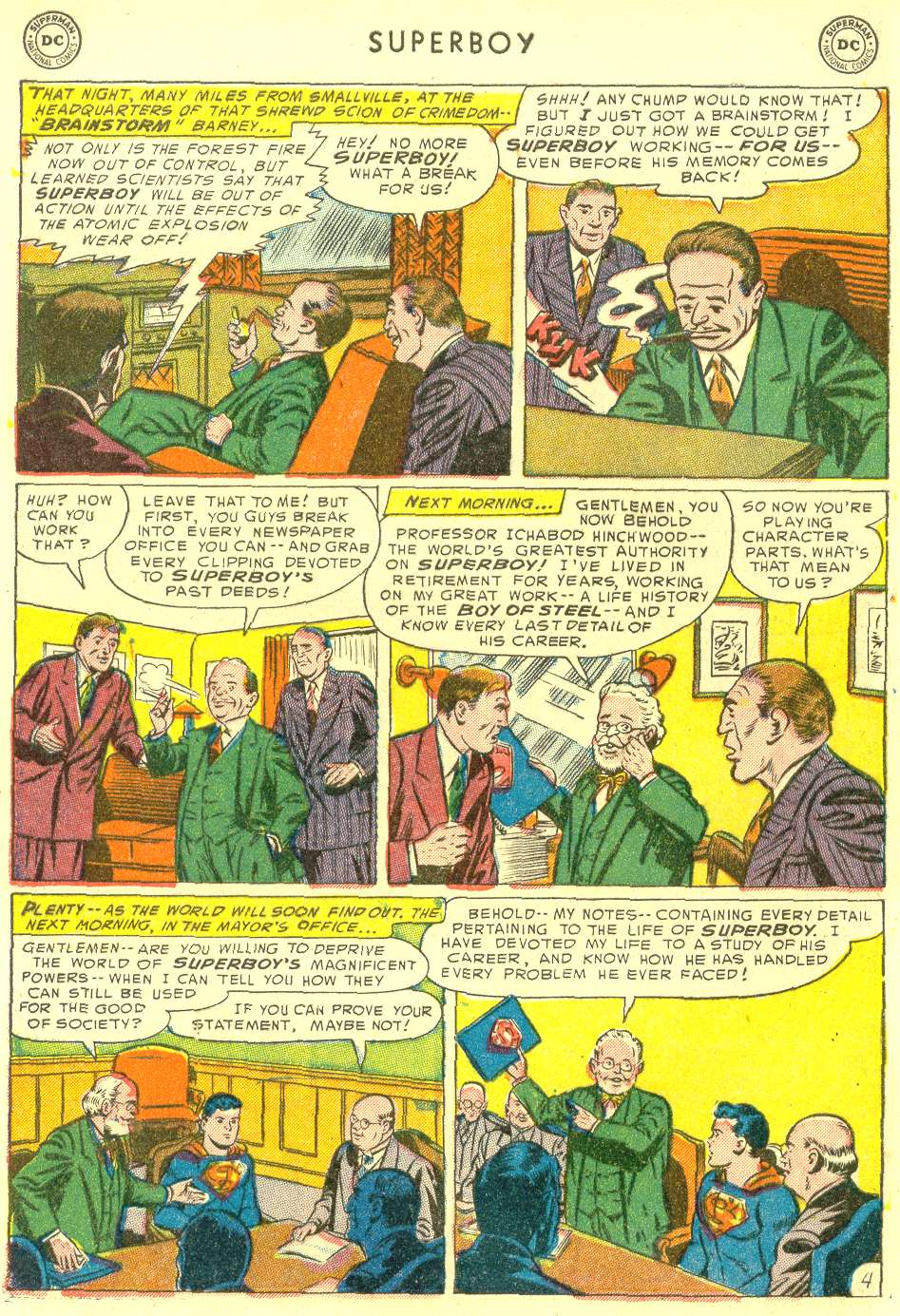 Read online Superboy (1949) comic -  Issue #31 - 5