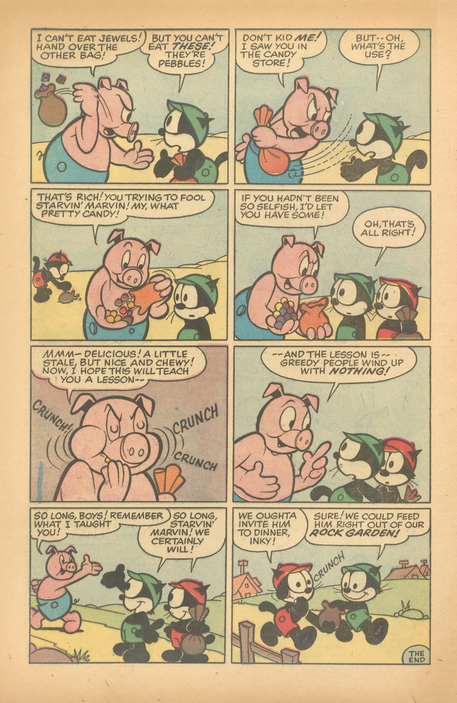 Read online Felix the Cat (1955) comic -  Issue #79 - 32