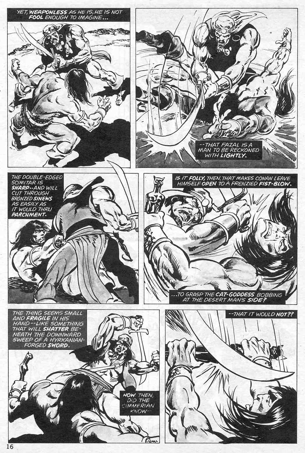 Read online The Savage Sword Of Conan comic -  Issue #9 - 16