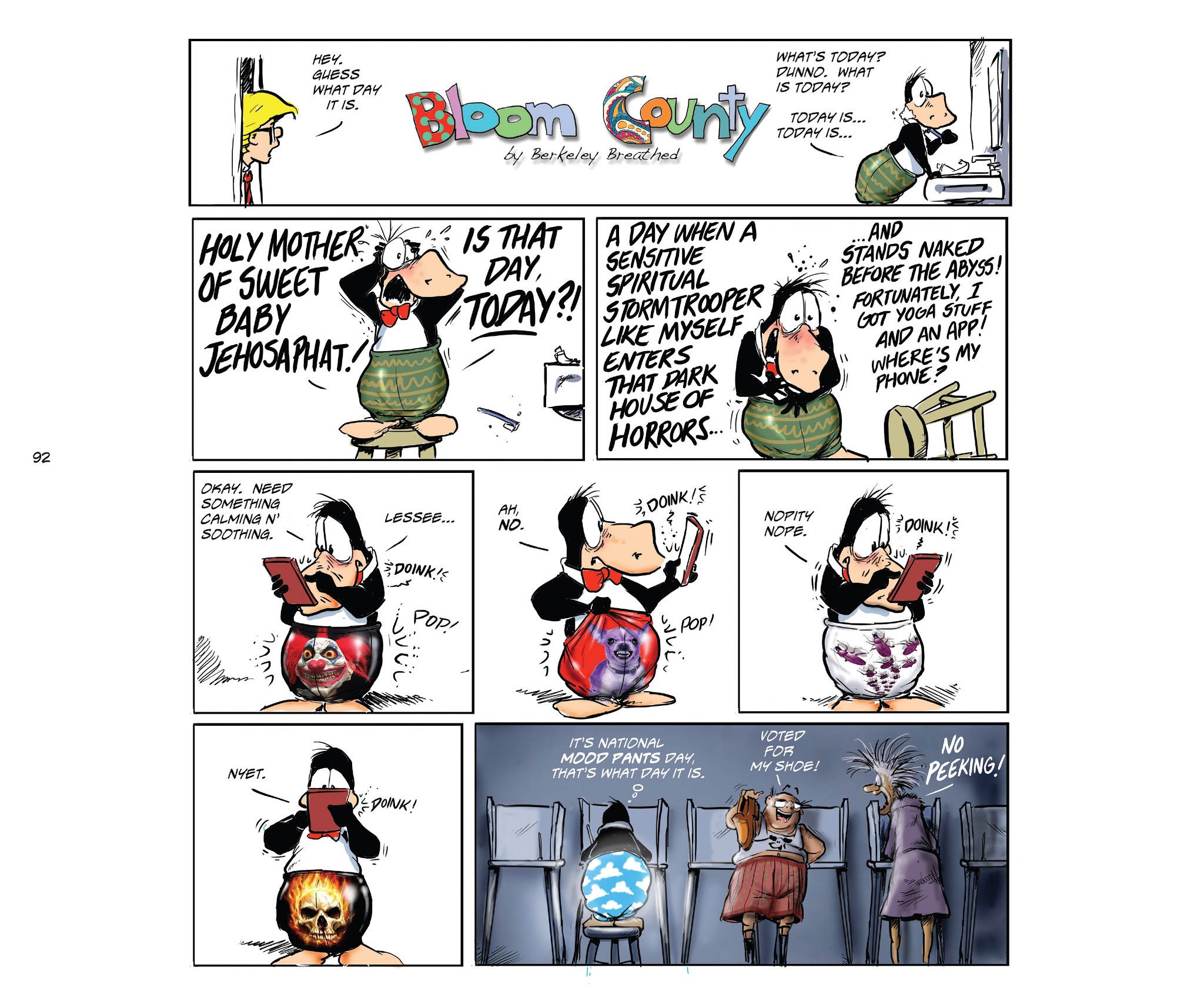 Read online Bloom County: Brand Spanking New Day comic -  Issue # TPB - 93