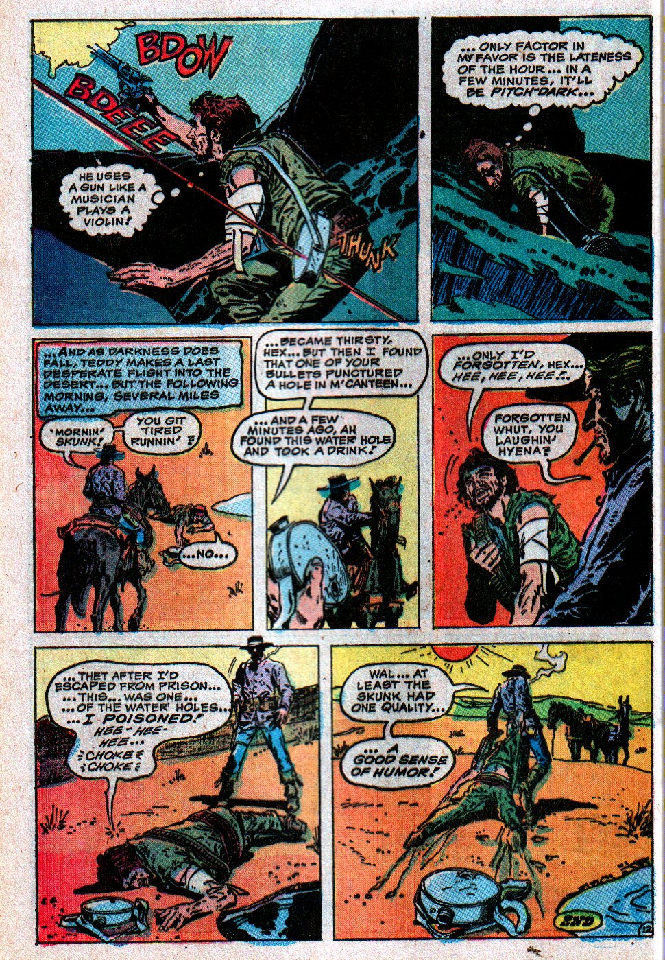 Read online Weird Western Tales (1972) comic -  Issue #19 - 13