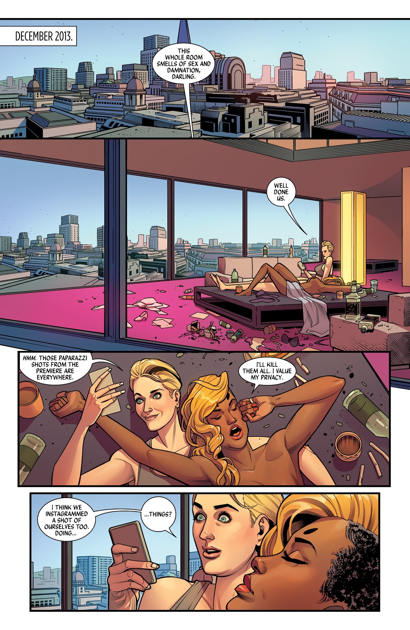 Read online The Wicked   The Divine comic -  Issue # _Annual Christmas - 9